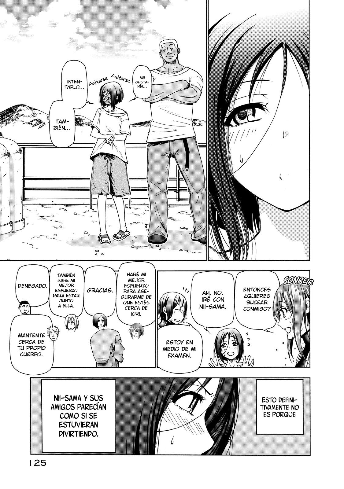 Grand Blue Capítulo 28 - Página 36 en español