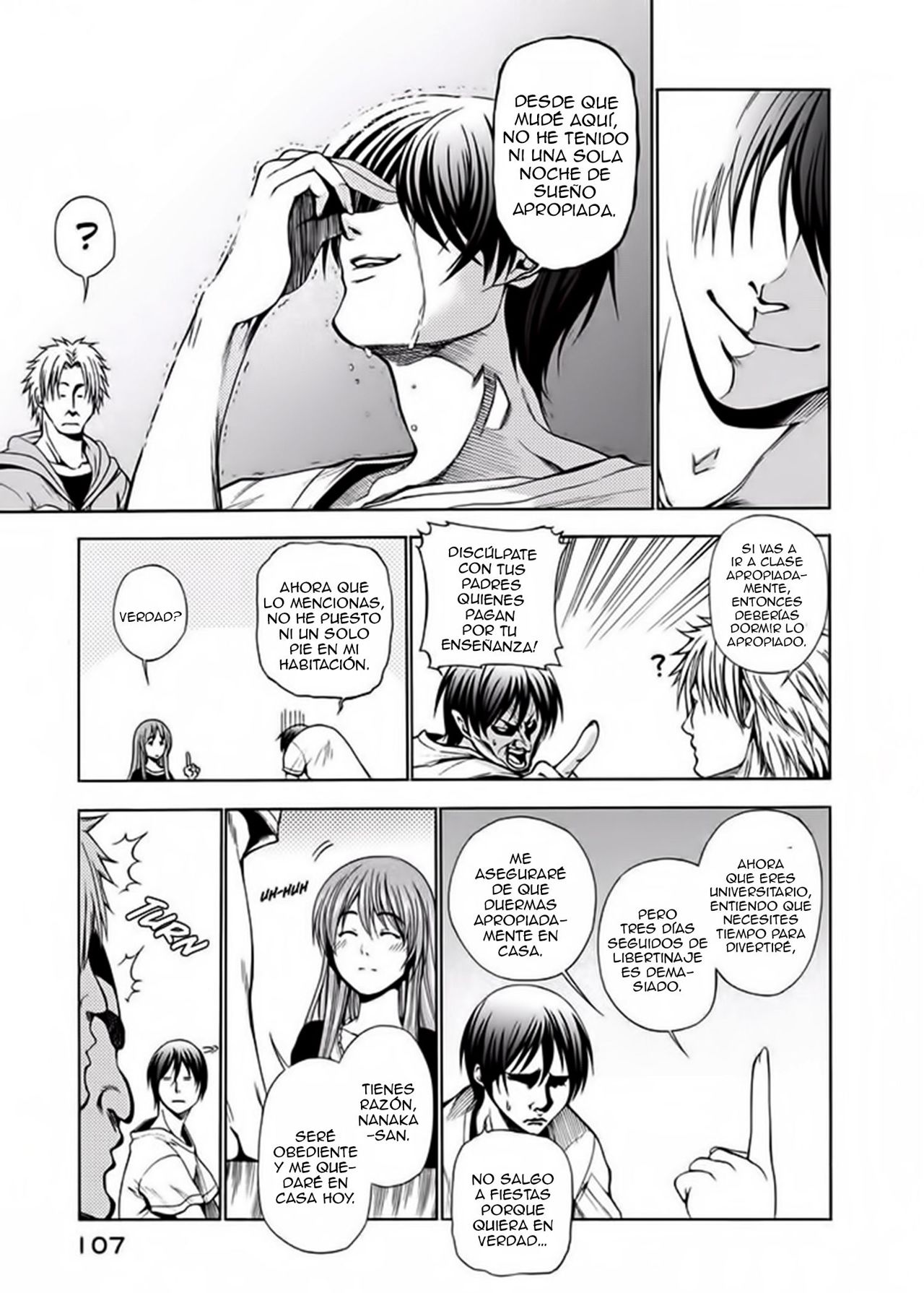 Grand Blue Capítulo 3 - Página 10 en español