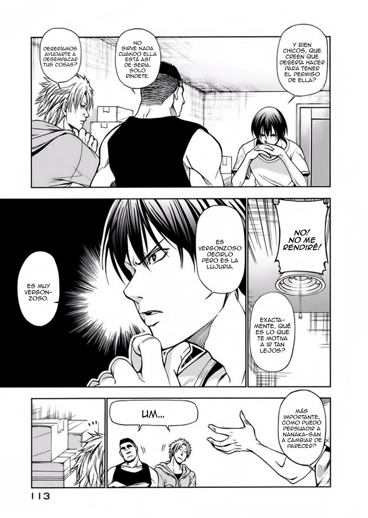 Grand Blue Capítulo 3 - Página 16 en español