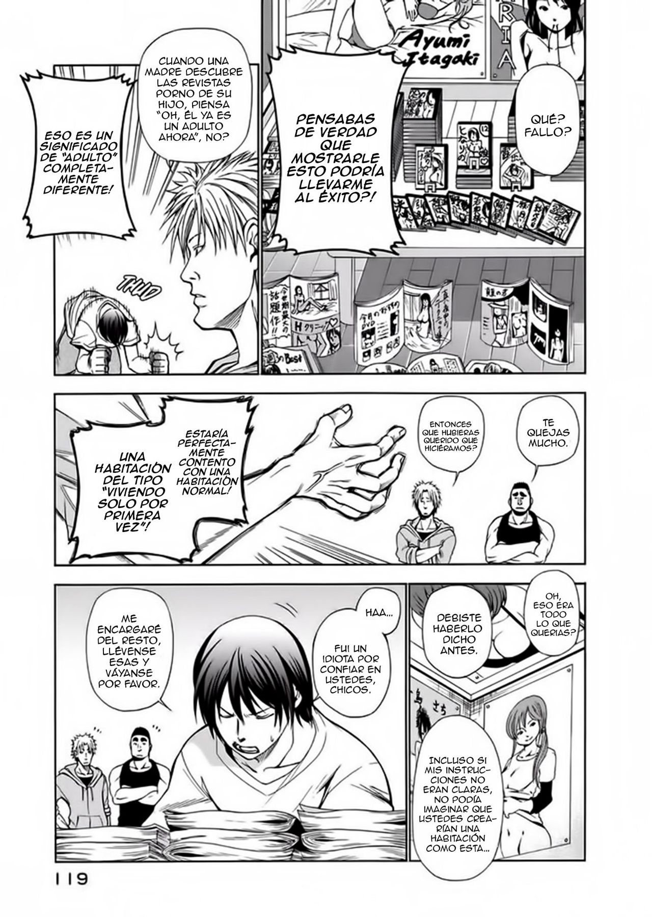 Grand Blue Capítulo 3 - Página 22 en español