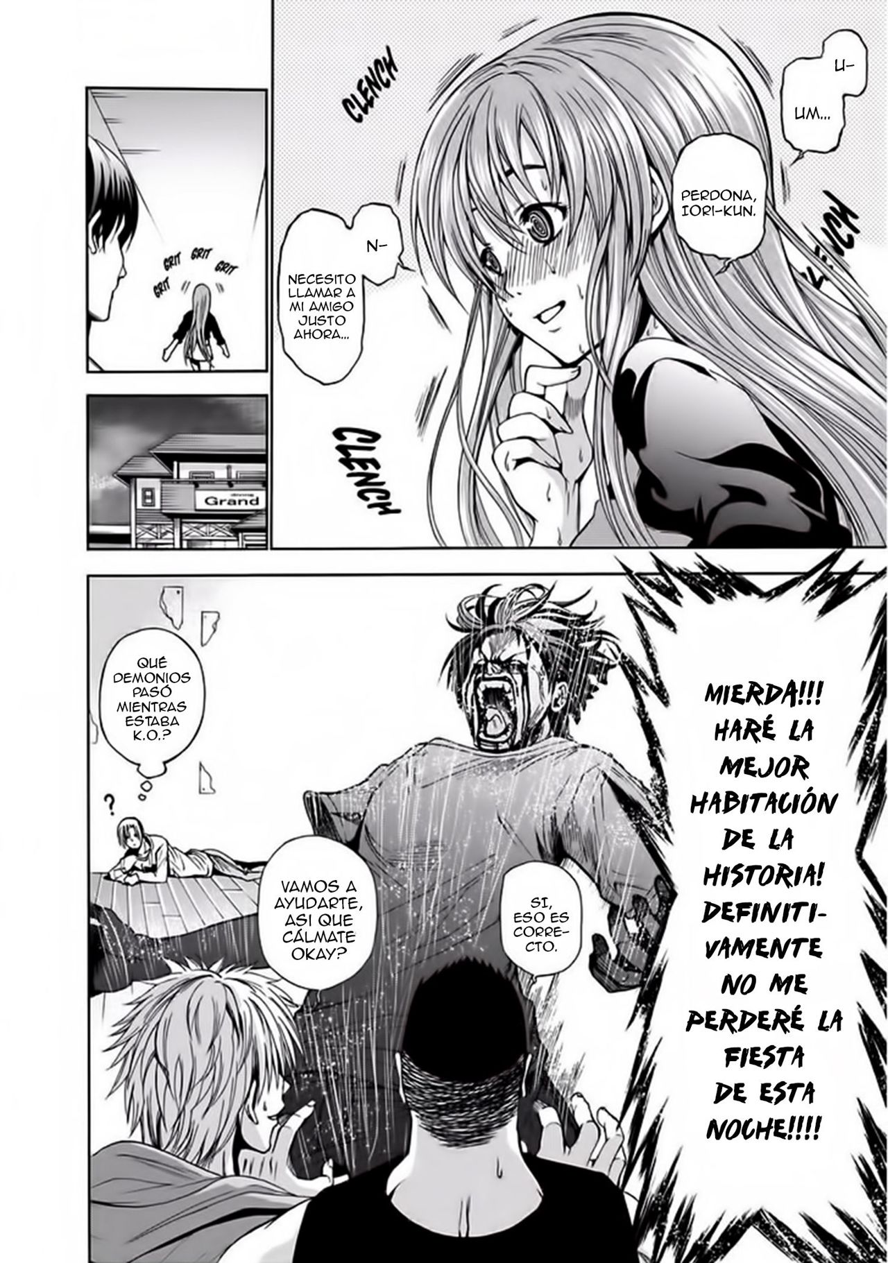 Grand Blue Capítulo 3 - Página 37 en español