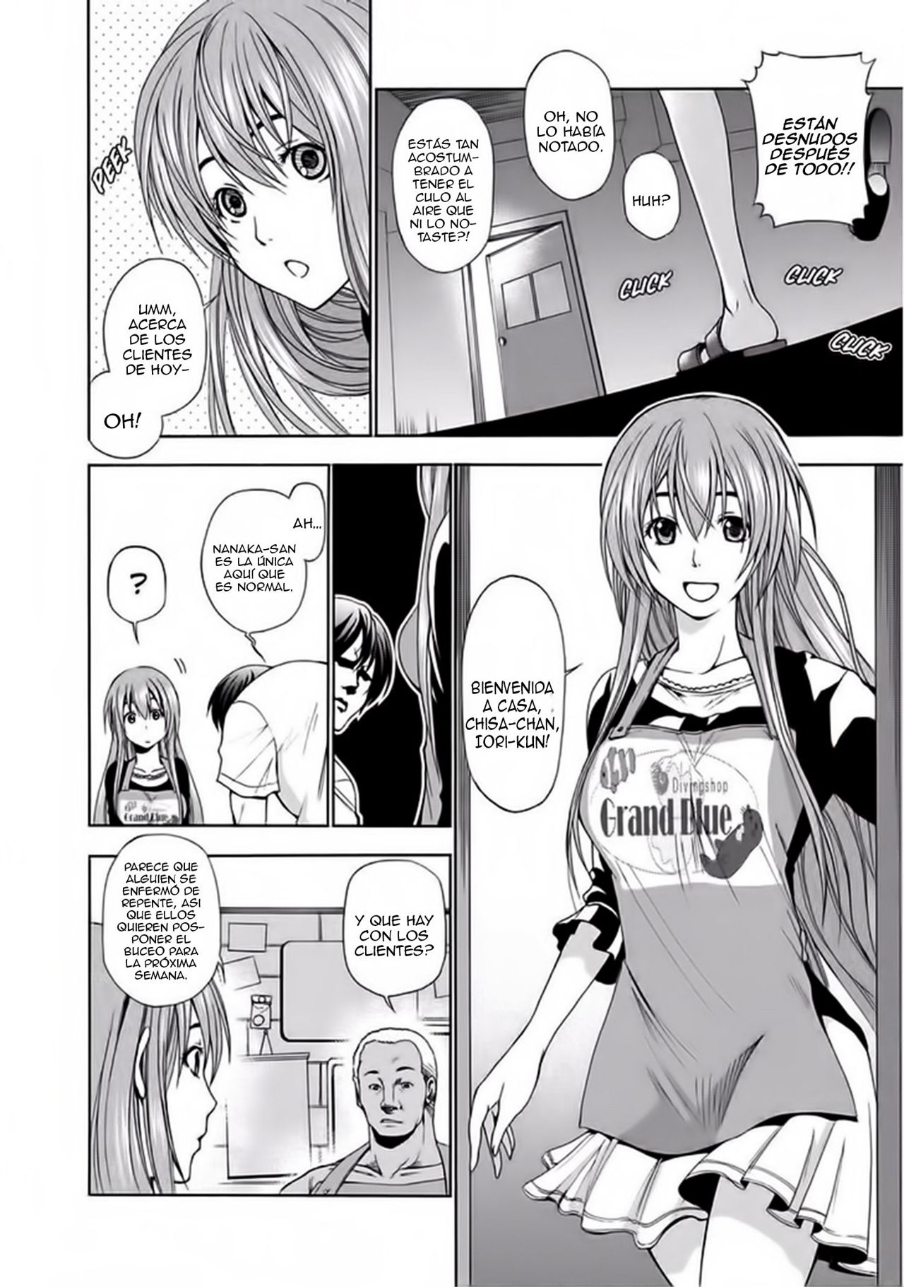 Grand Blue Capítulo 3 - Página 5 en español