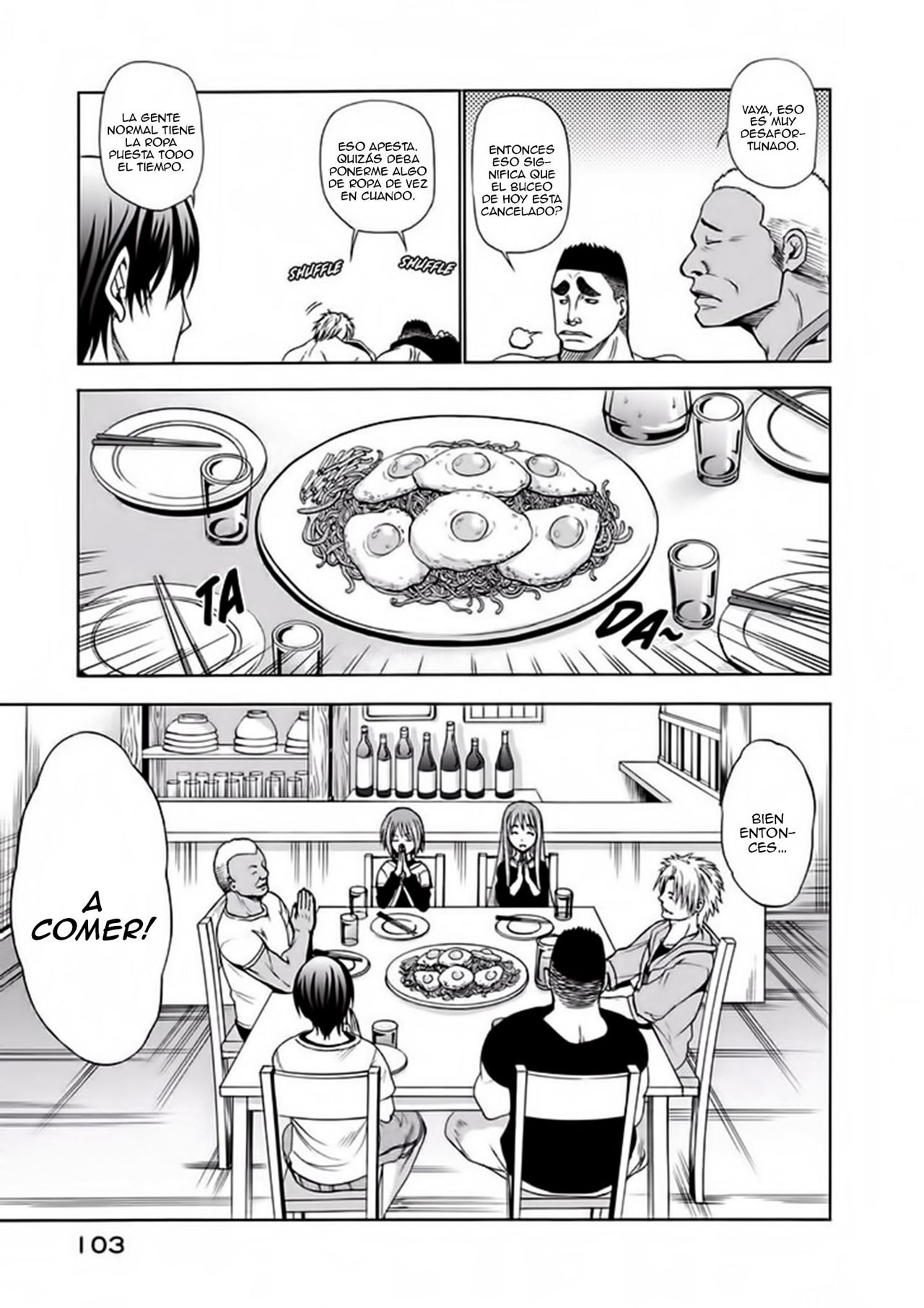 Grand Blue Capítulo 3 - Página 6 en español