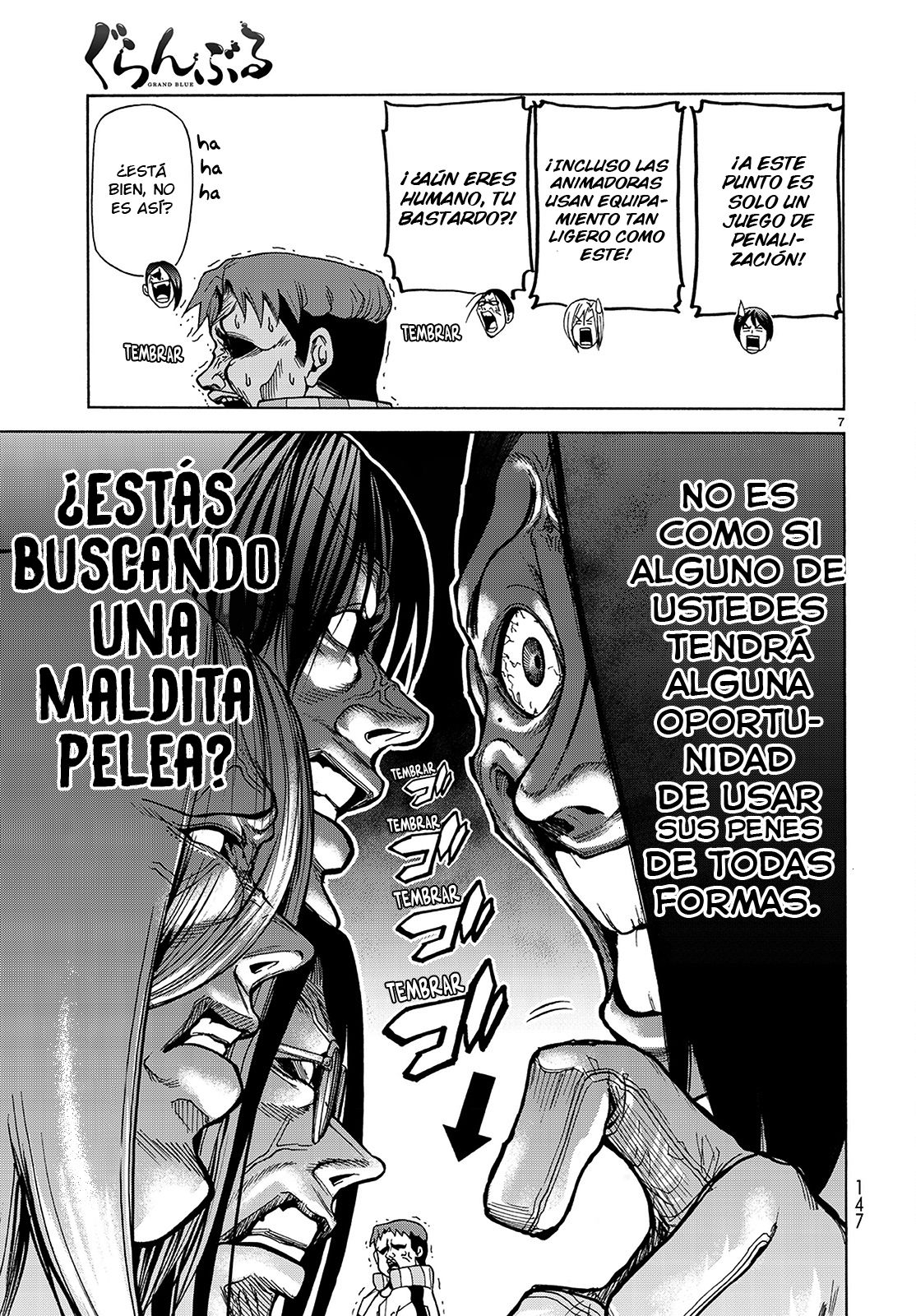 Grand Blue Capítulo 32 - Página 8 en español
