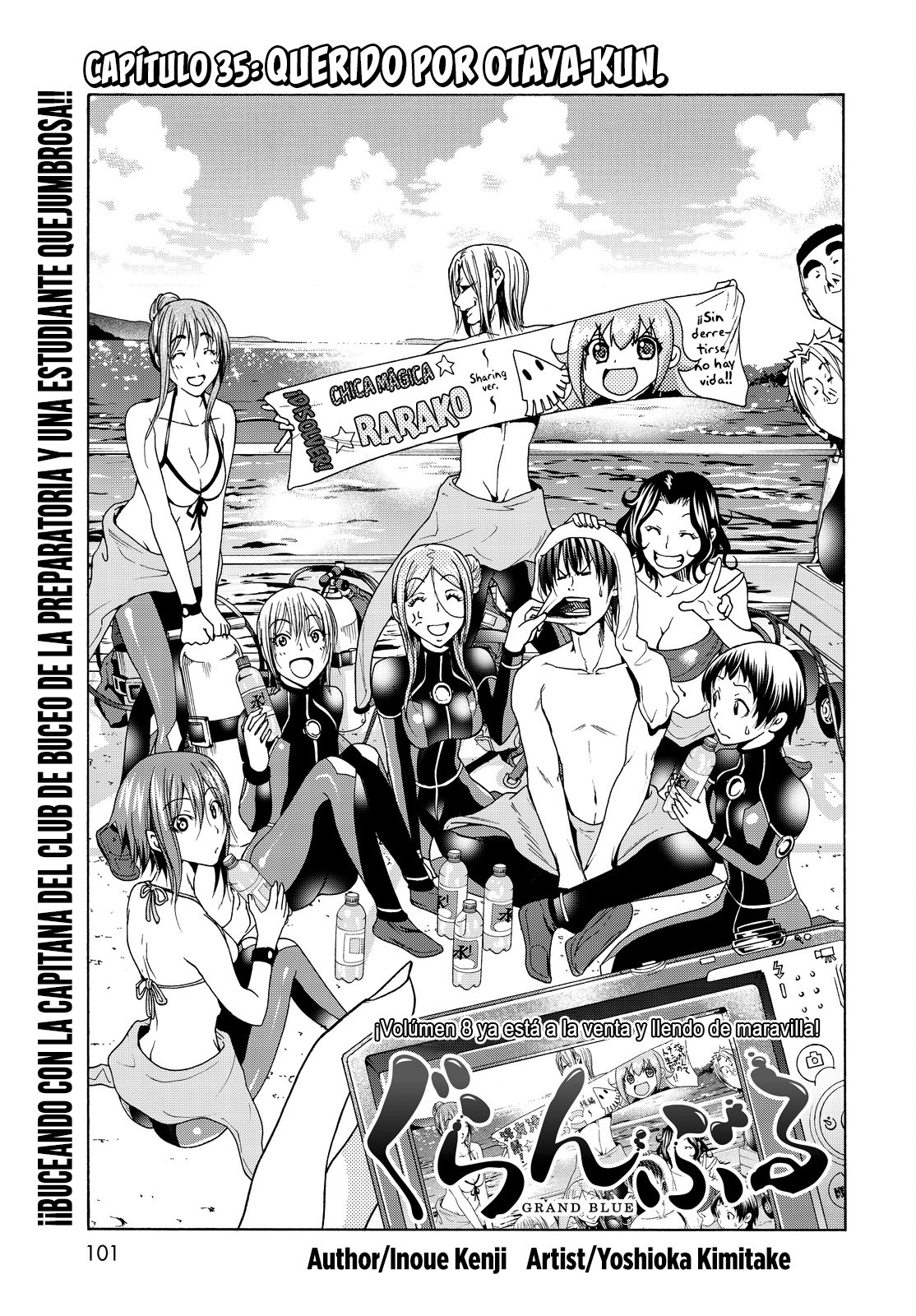 Grand Blue Capítulo 35 - Página 4 en español