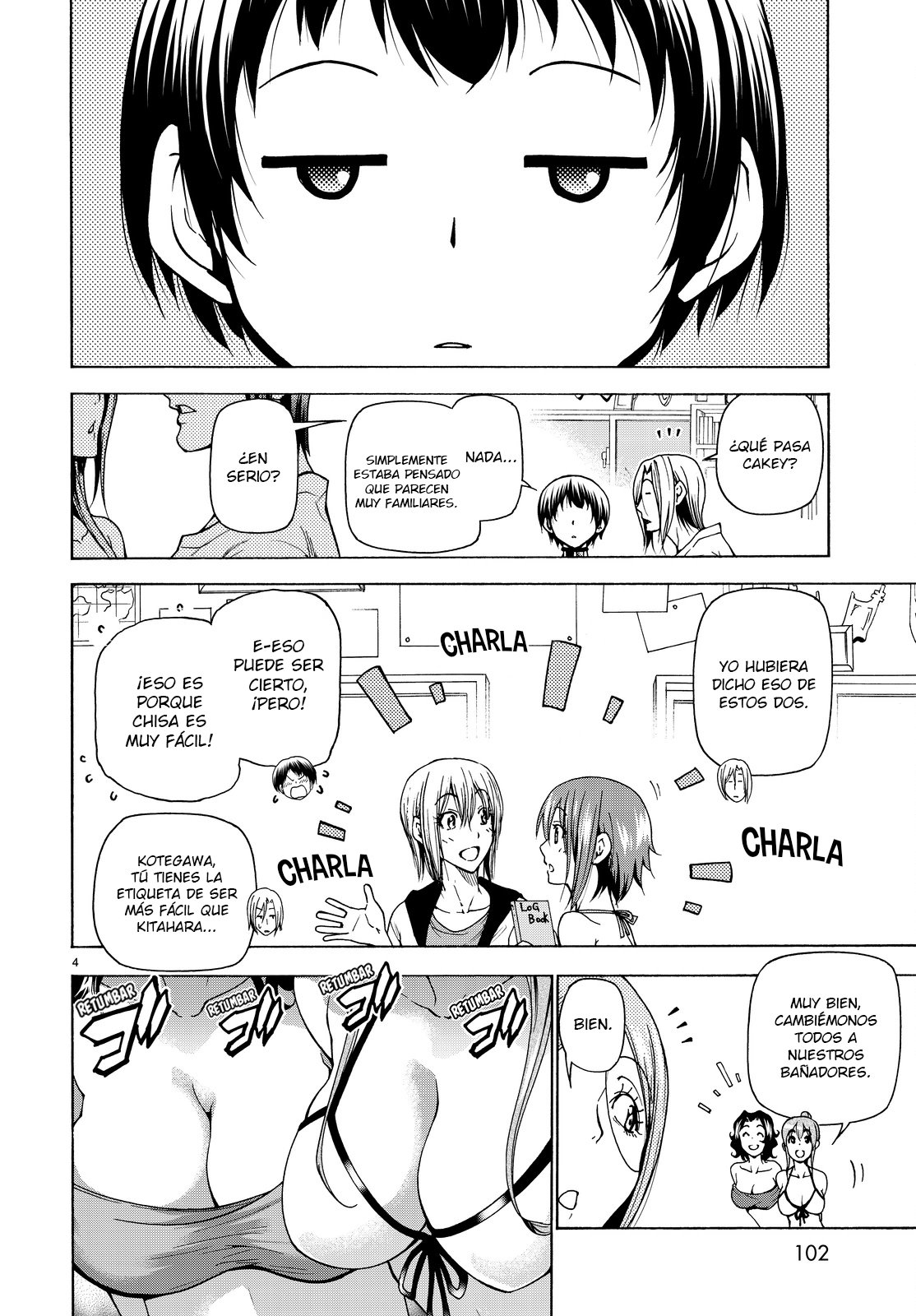 Grand Blue Capítulo 35 - Página 5 en español