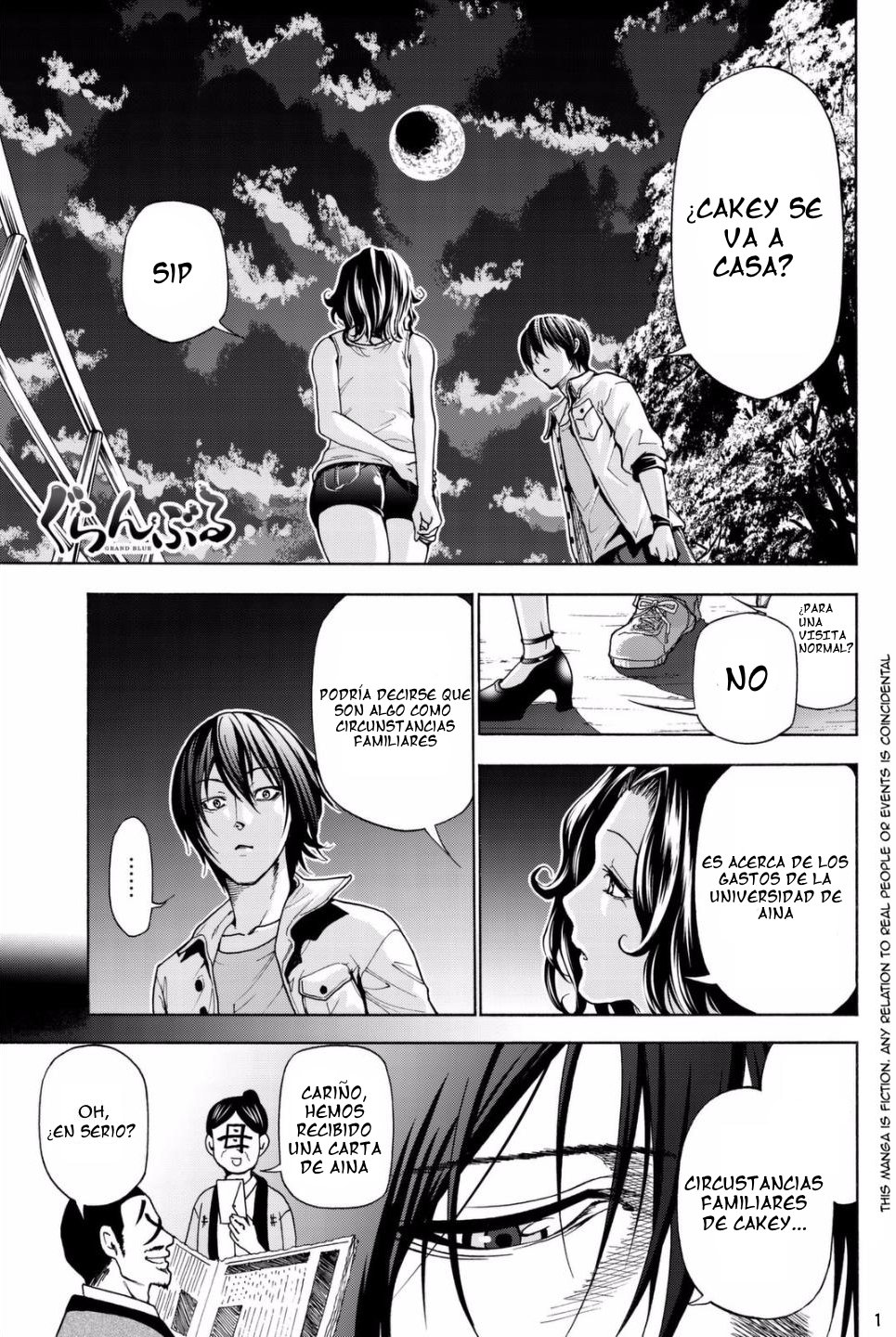 Grand Blue Capítulo 39 - Página 3 en español