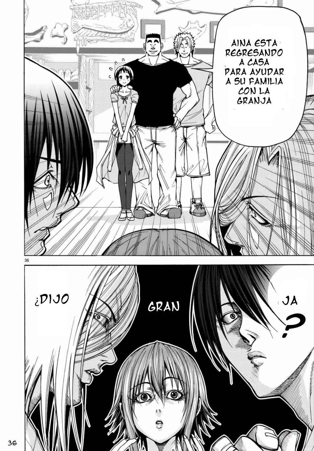 Grand Blue Capítulo 39 - Página 37 en español