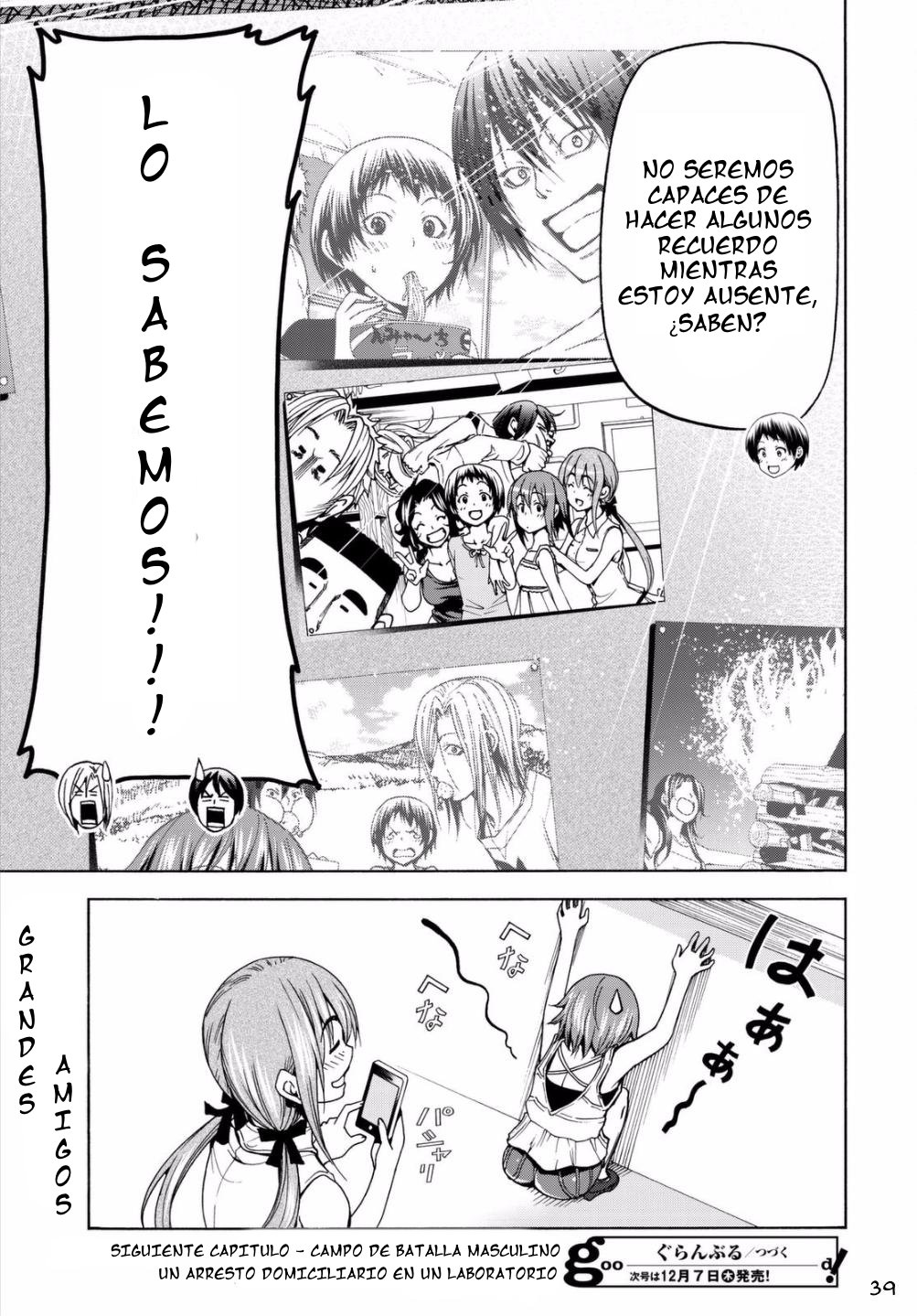 Grand Blue Capítulo 39 - Página 40 en español