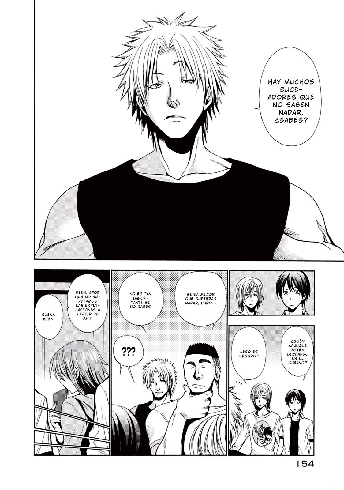 Grand Blue Capítulo 4 - Página 11 en español