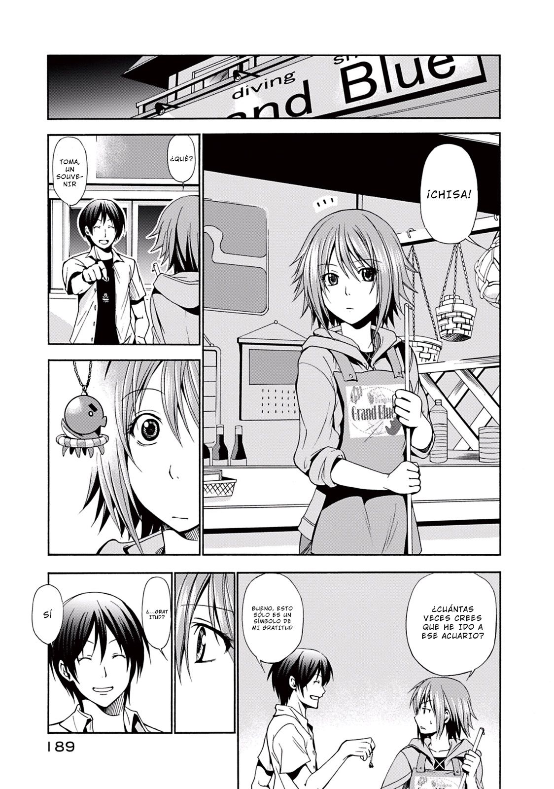 Grand Blue Capítulo 4 - Página 45 en español