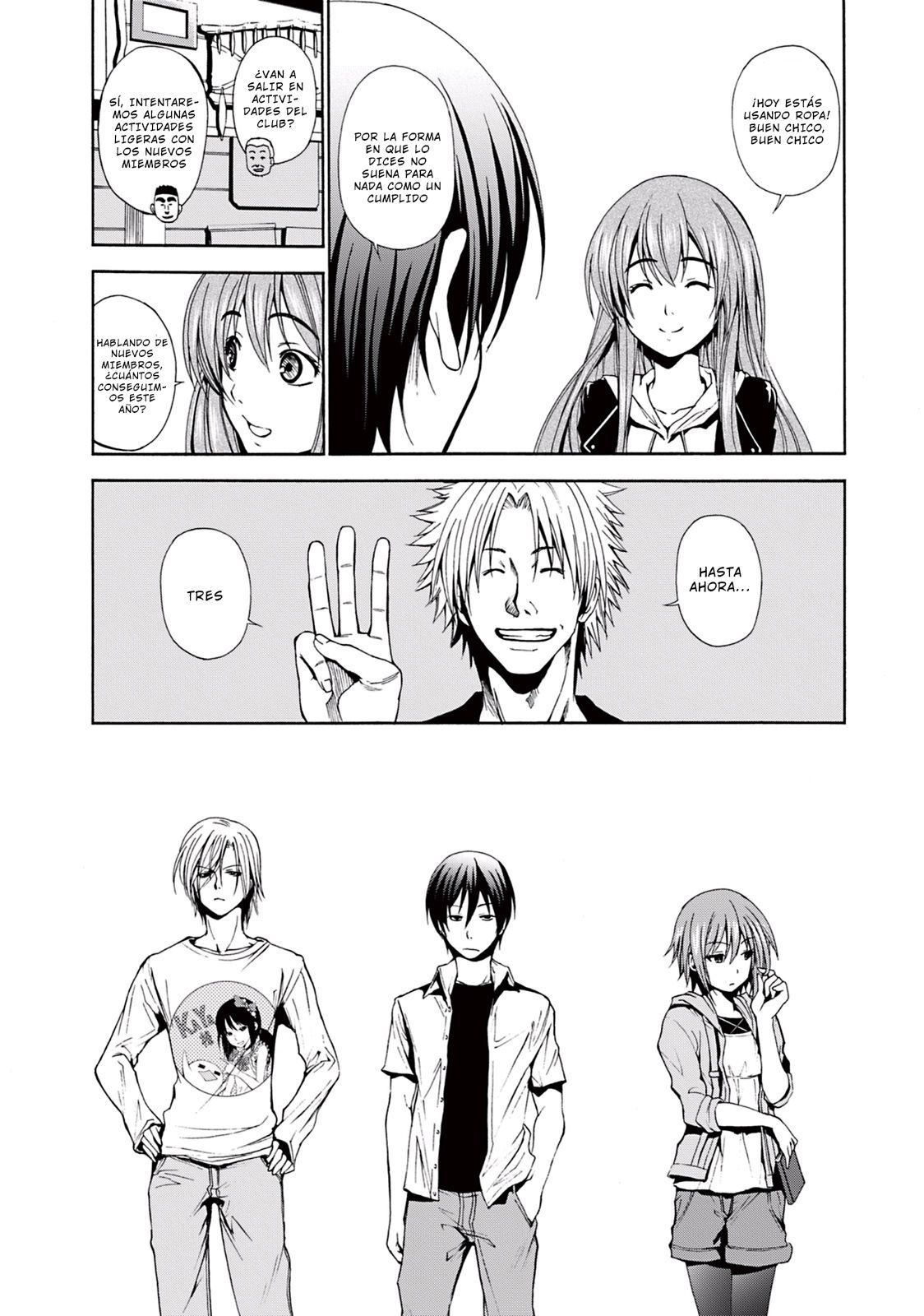 Grand Blue Capítulo 4 - Página 5 en español