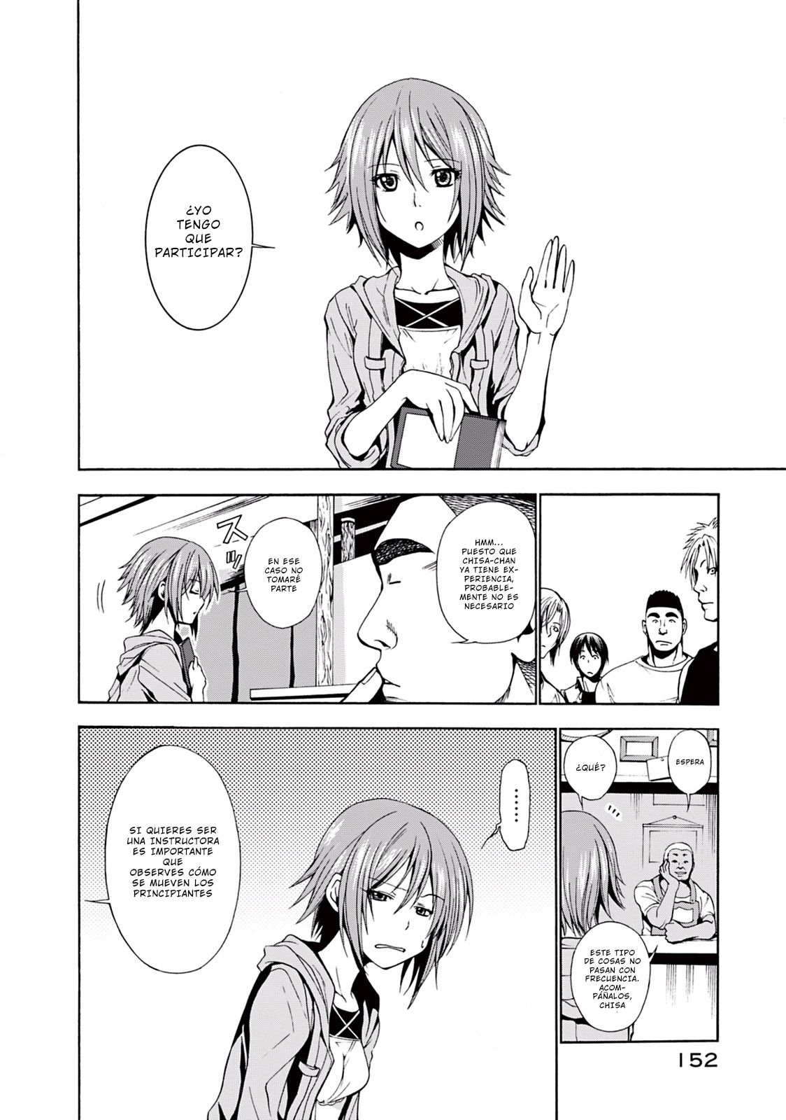 Grand Blue Capítulo 4 - Página 9 en español