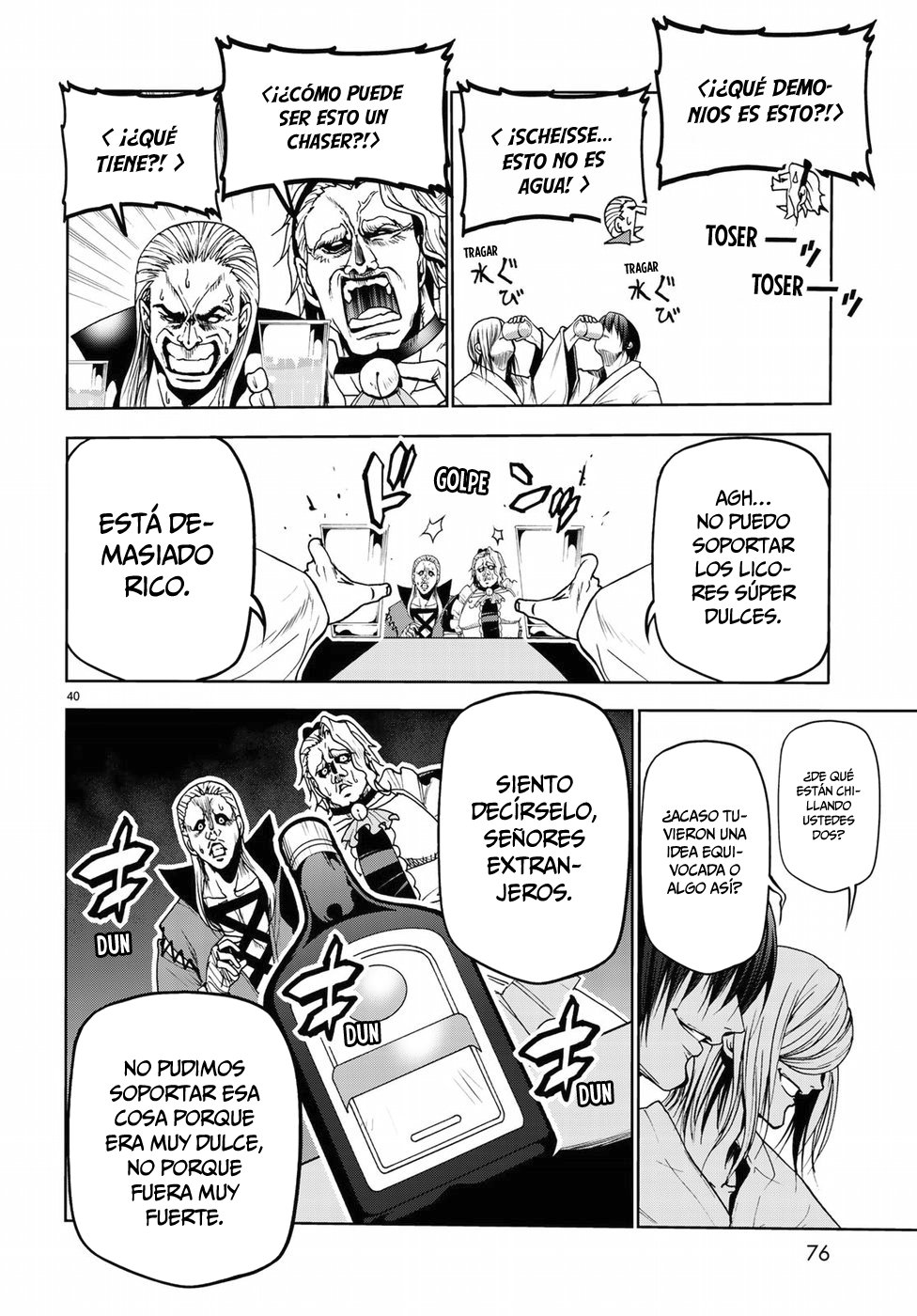 Grand Blue Capítulo 48 - Página 41 en español