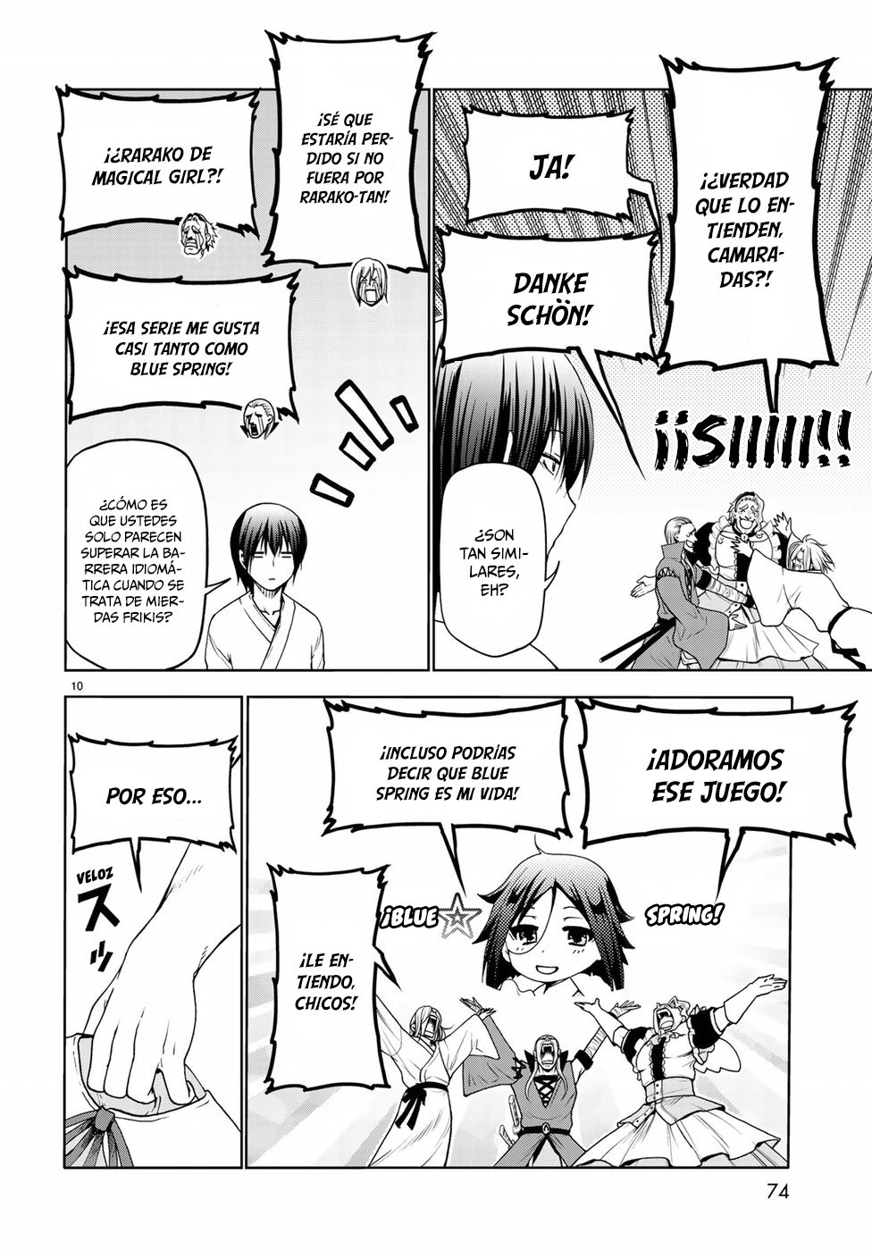 Grand Blue Capítulo 49 - Página 12 en español