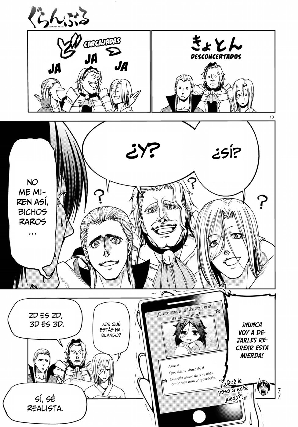 Grand Blue Capítulo 49 - Página 15 en español