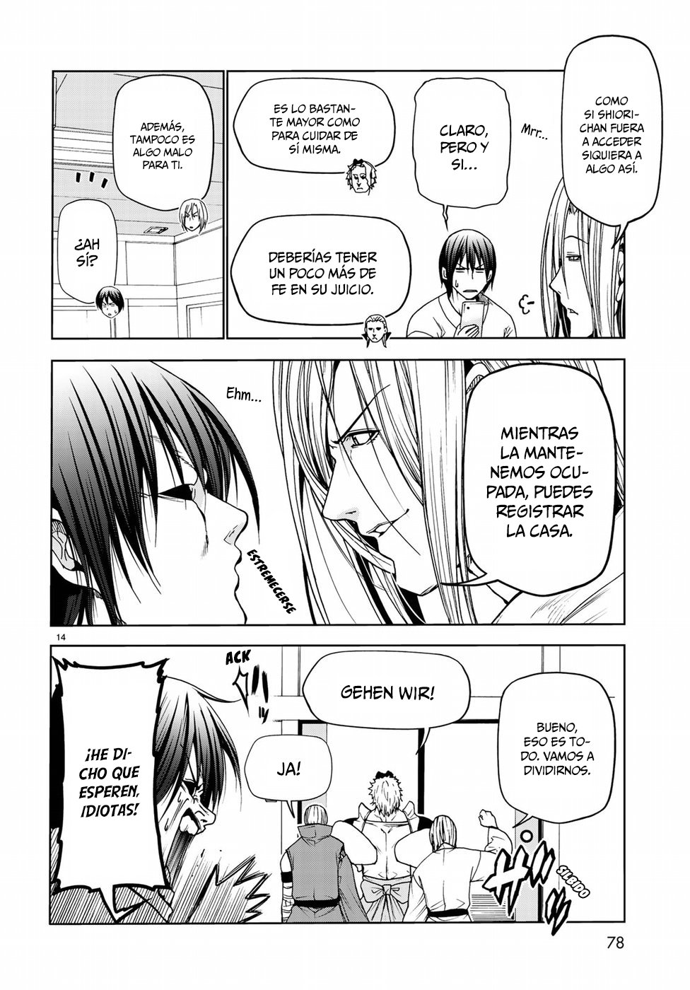 Grand Blue Capítulo 49 - Página 16 en español