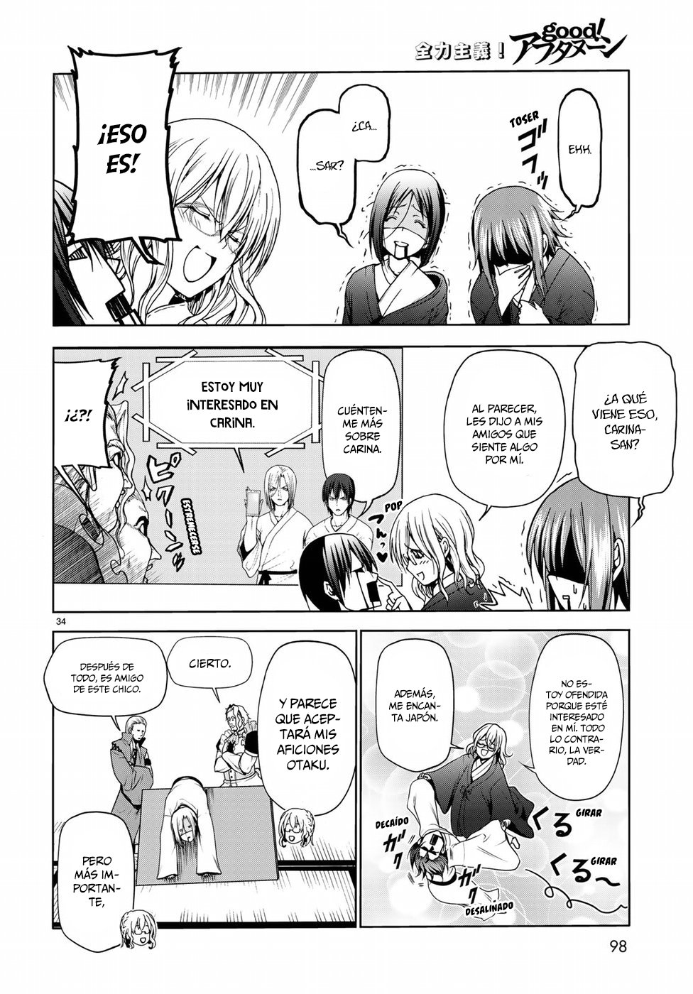 Grand Blue Capítulo 49 - Página 35 en español