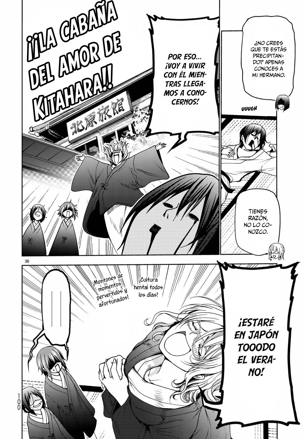 Grand Blue Capítulo 49 - Página 37 en español