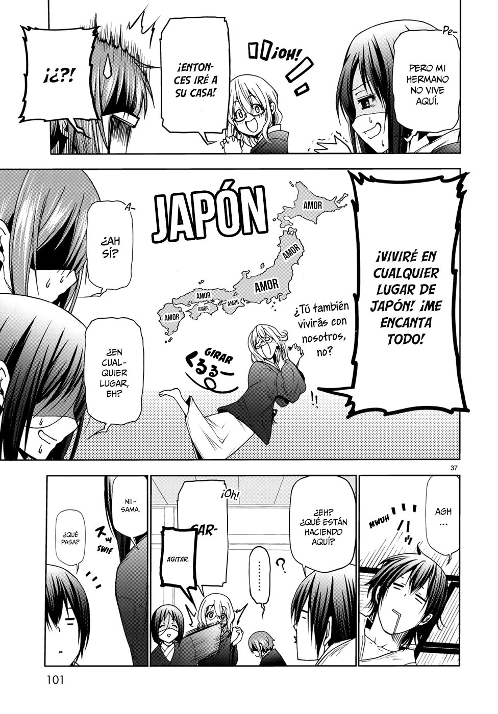 Grand Blue Capítulo 49 - Página 38 en español