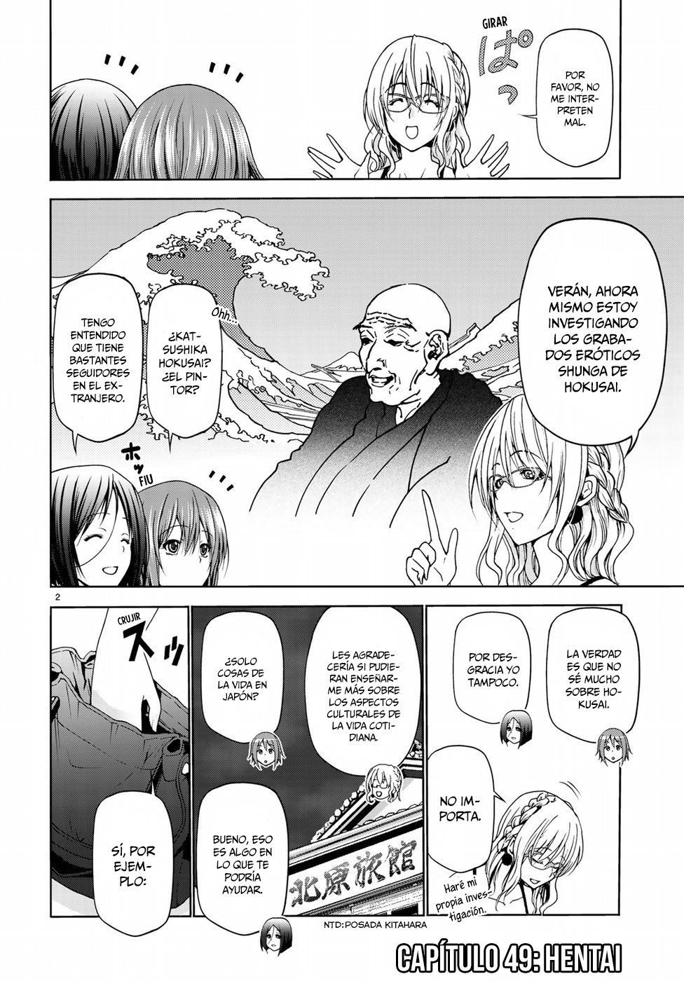 Grand Blue Capítulo 49 - Página 4 en español