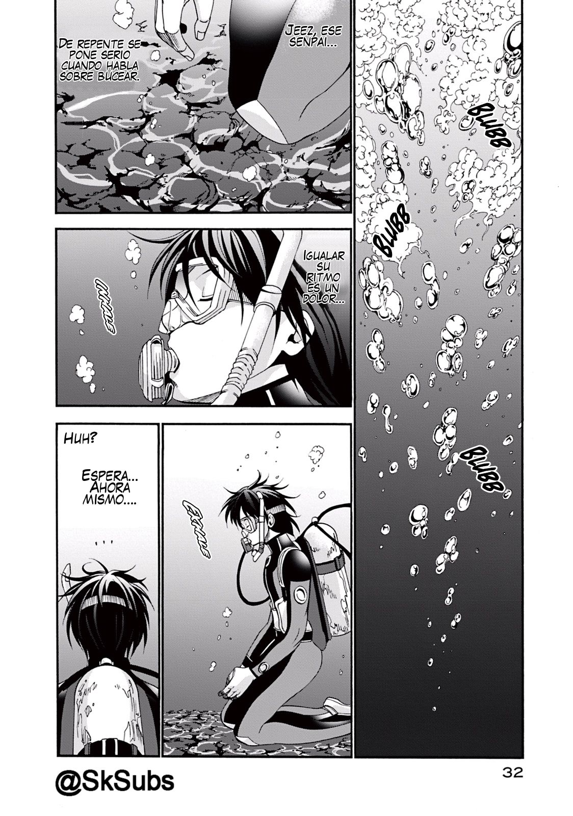 Grand Blue Capítulo 5 - Página 32 en español