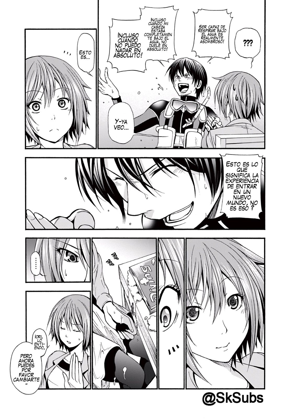 Grand Blue Capítulo 5 - Página 36 en español