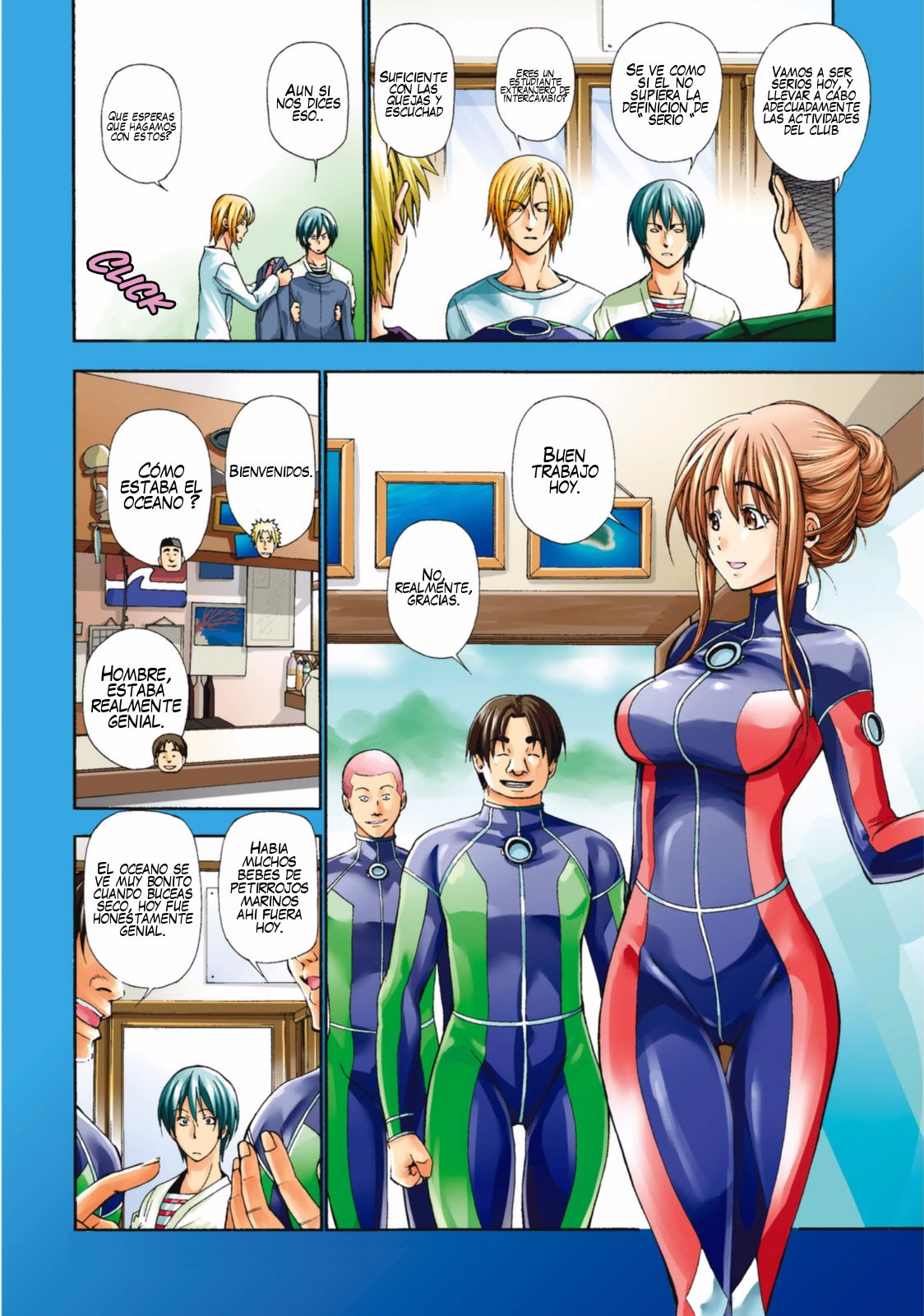 Grand Blue Capítulo 5 - Página 4 en español