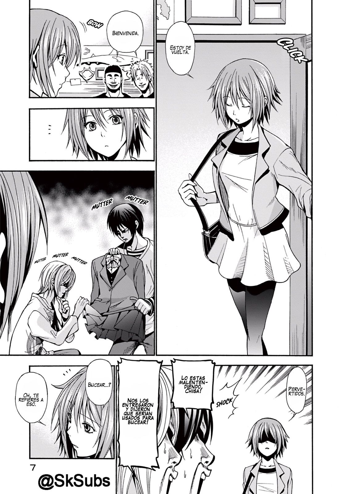 Grand Blue Capítulo 5 - Página 7 en español