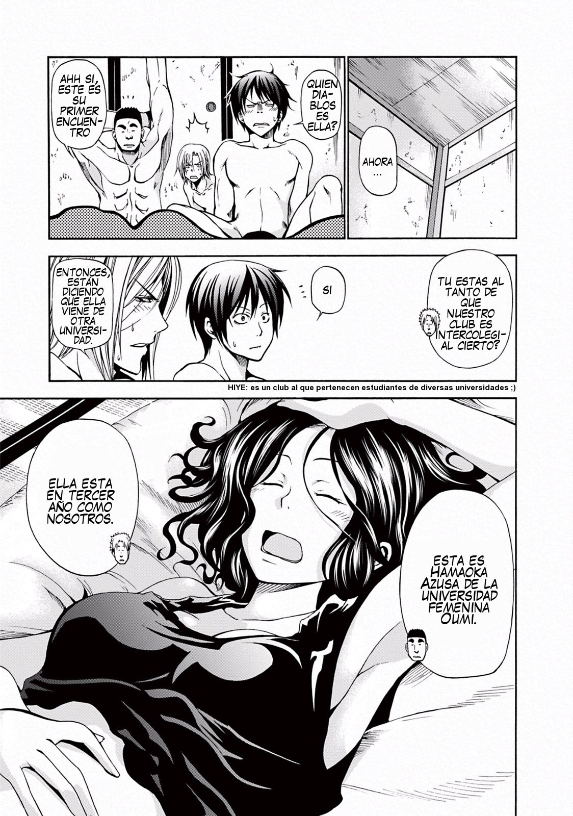 Grand Blue Capítulo 6 - Página 4 en español