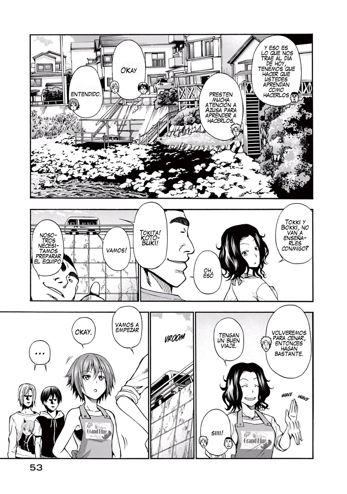 Grand Blue Capítulo 6 - Página 8 en español