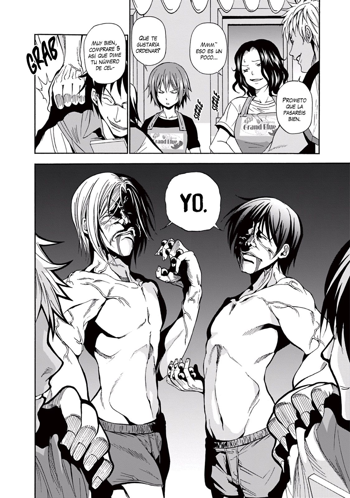 Grand Blue Capítulo 7 - Página 20 en español