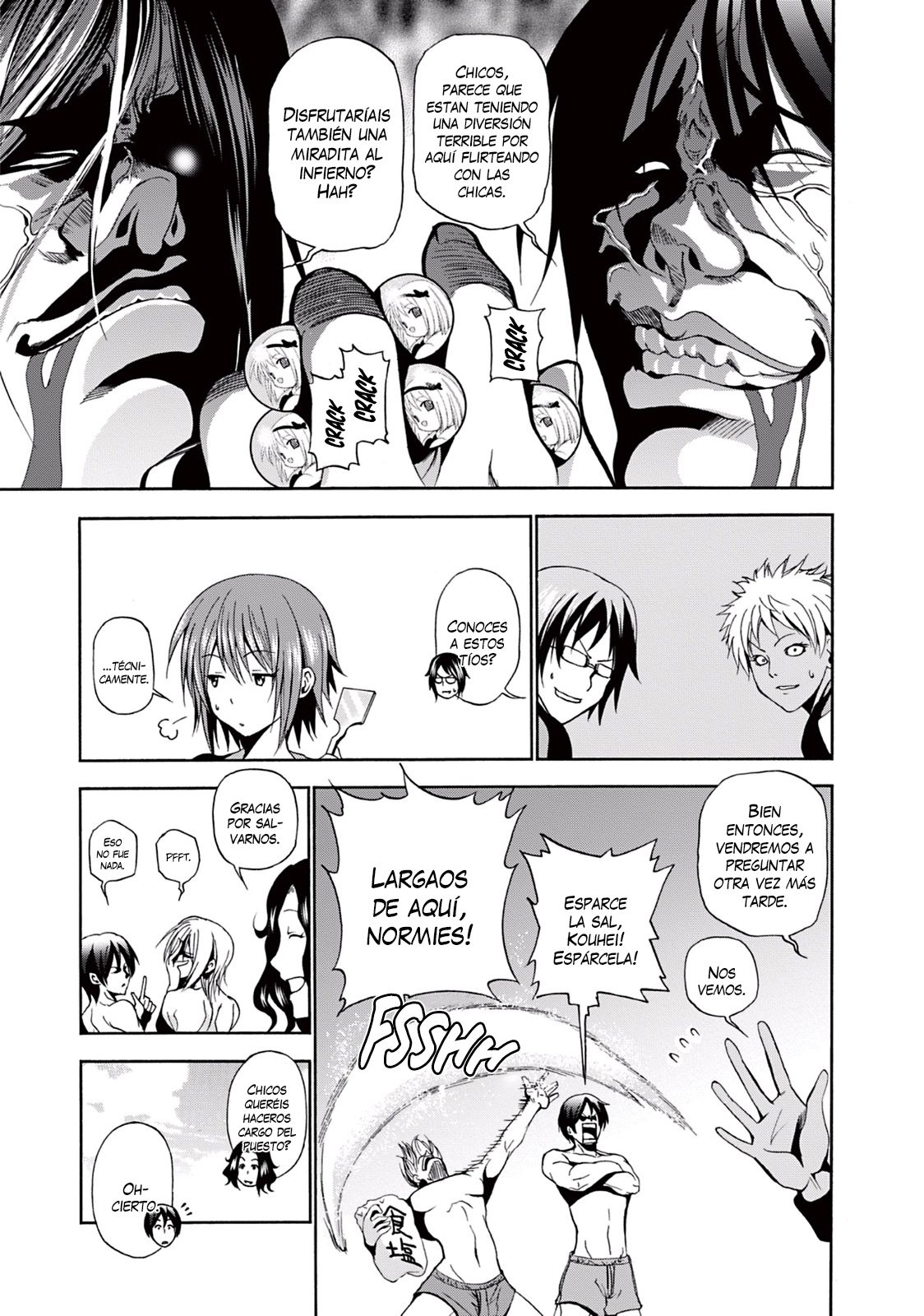 Grand Blue Capítulo 7 - Página 21 en español