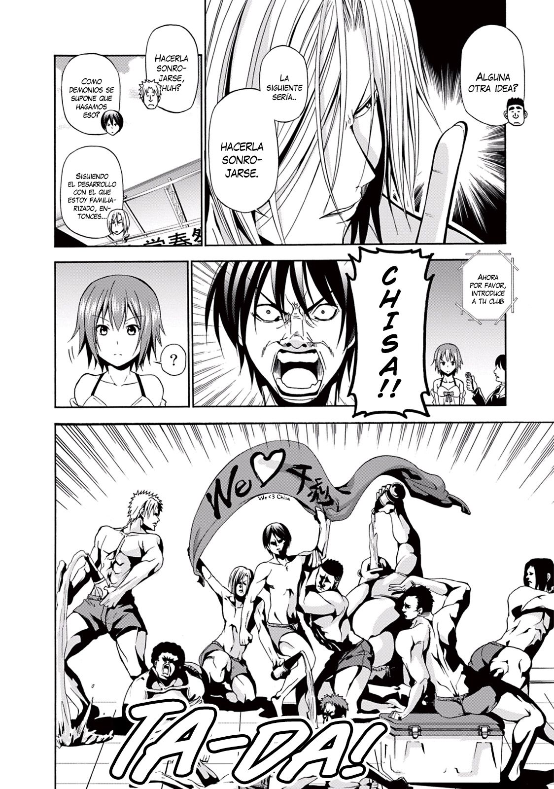 Grand Blue Capítulo 7 - Página 34 en español