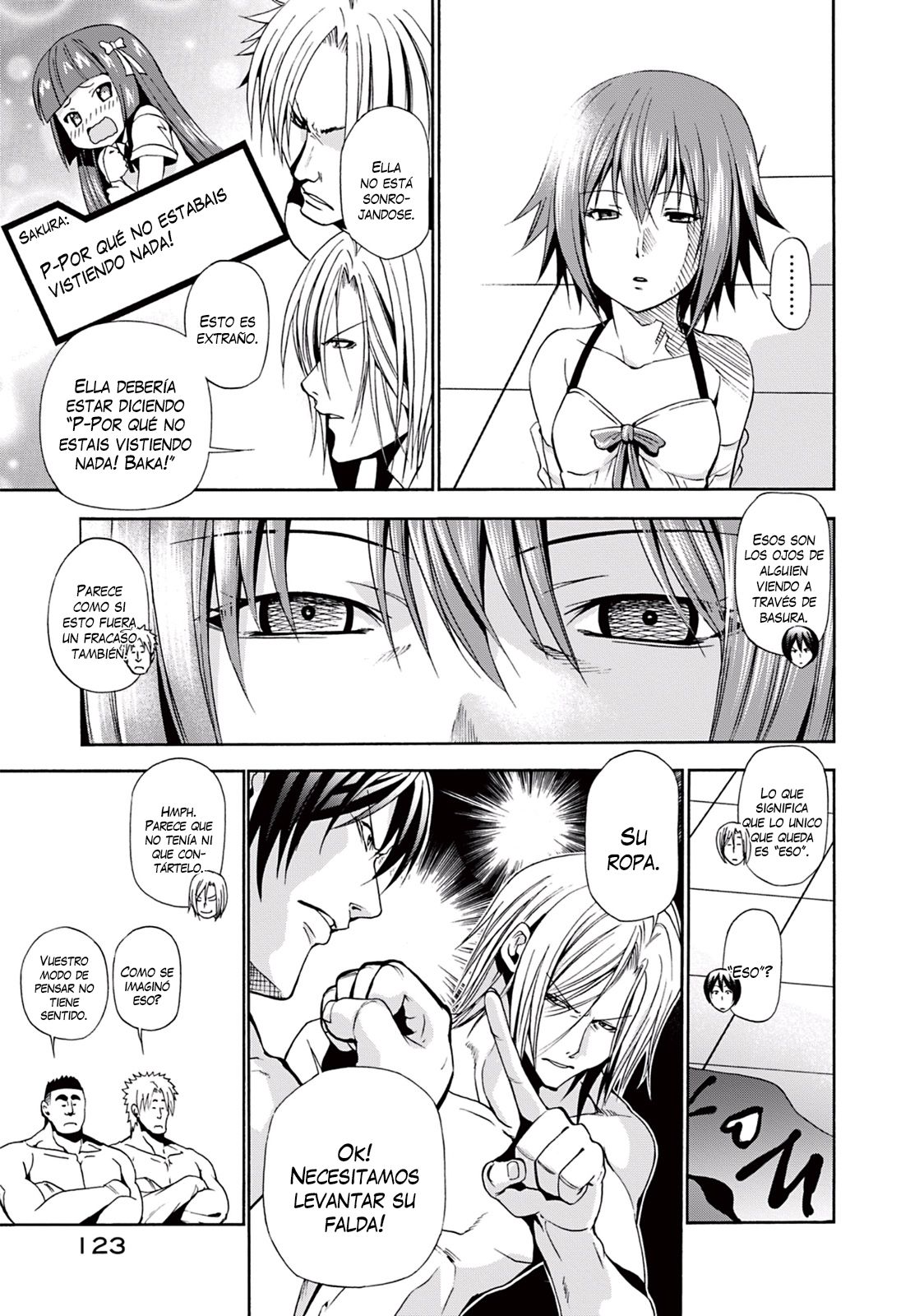 Grand Blue Capítulo 7 - Página 35 en español