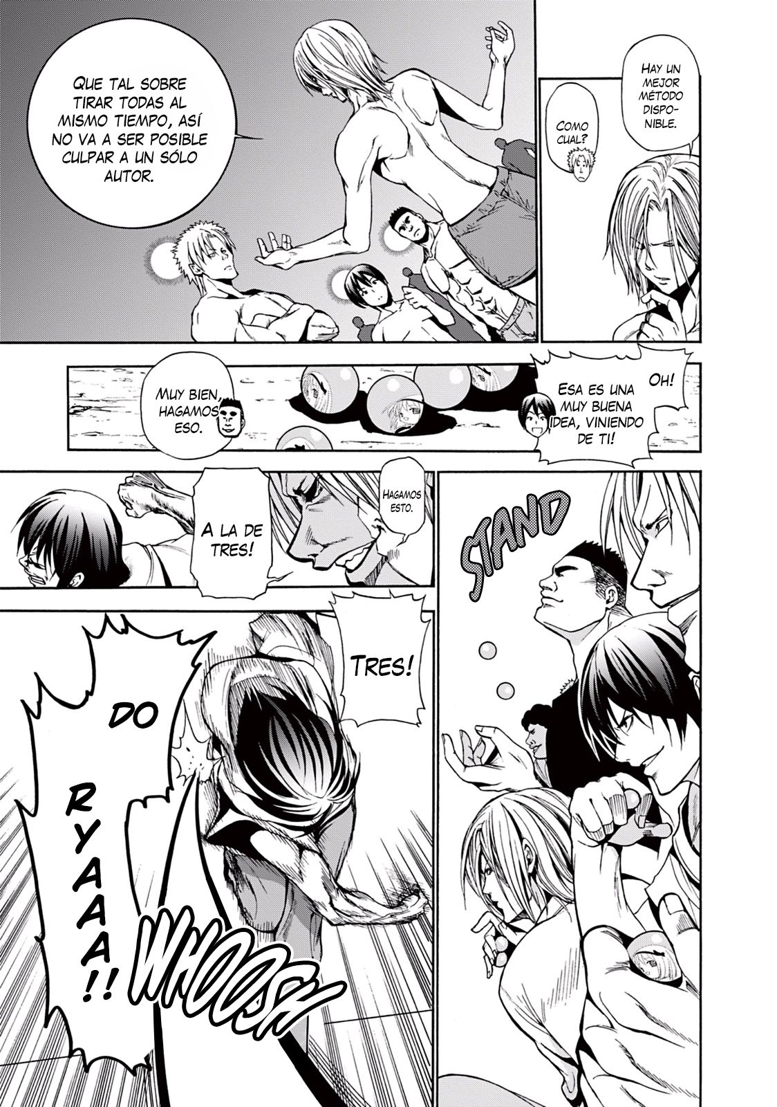 Grand Blue Capítulo 7 - Página 37 en español