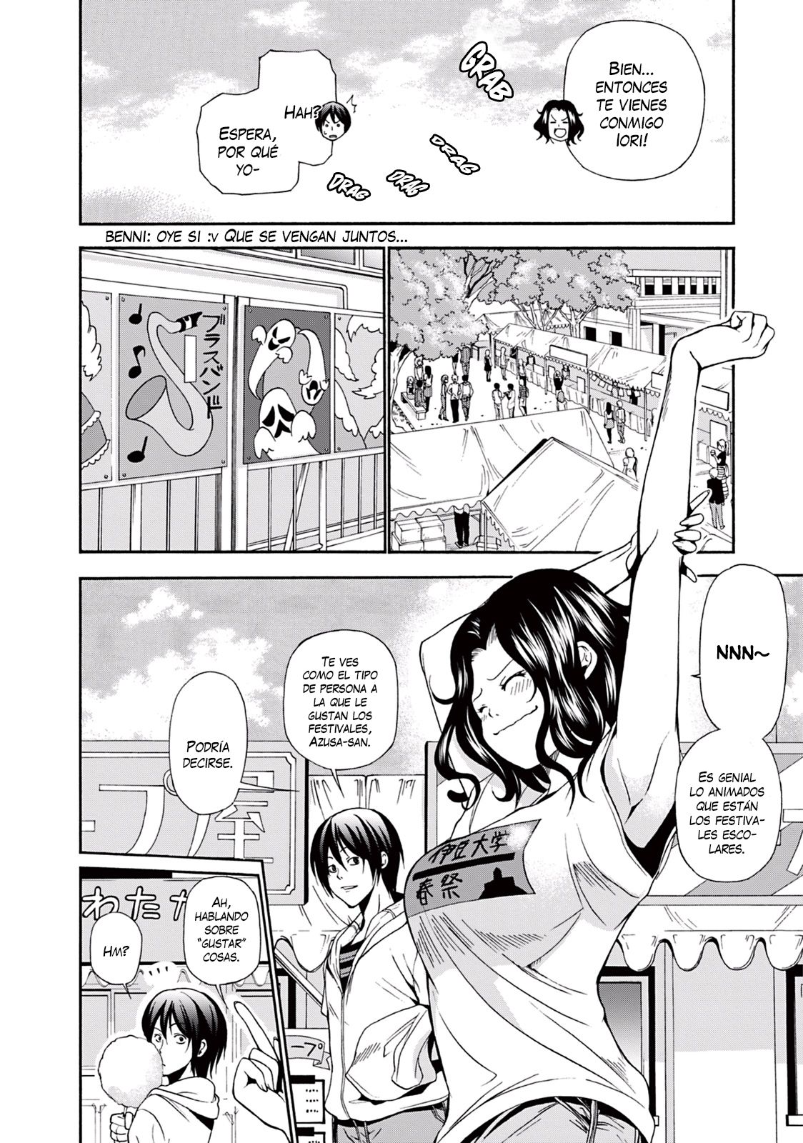 Grand Blue Capítulo 7 - Página 8 en español