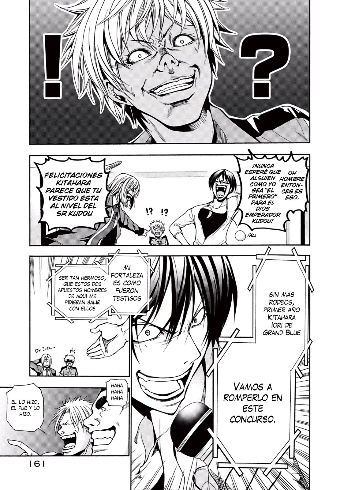 Grand Blue Capítulo 8 - Página 28 en español