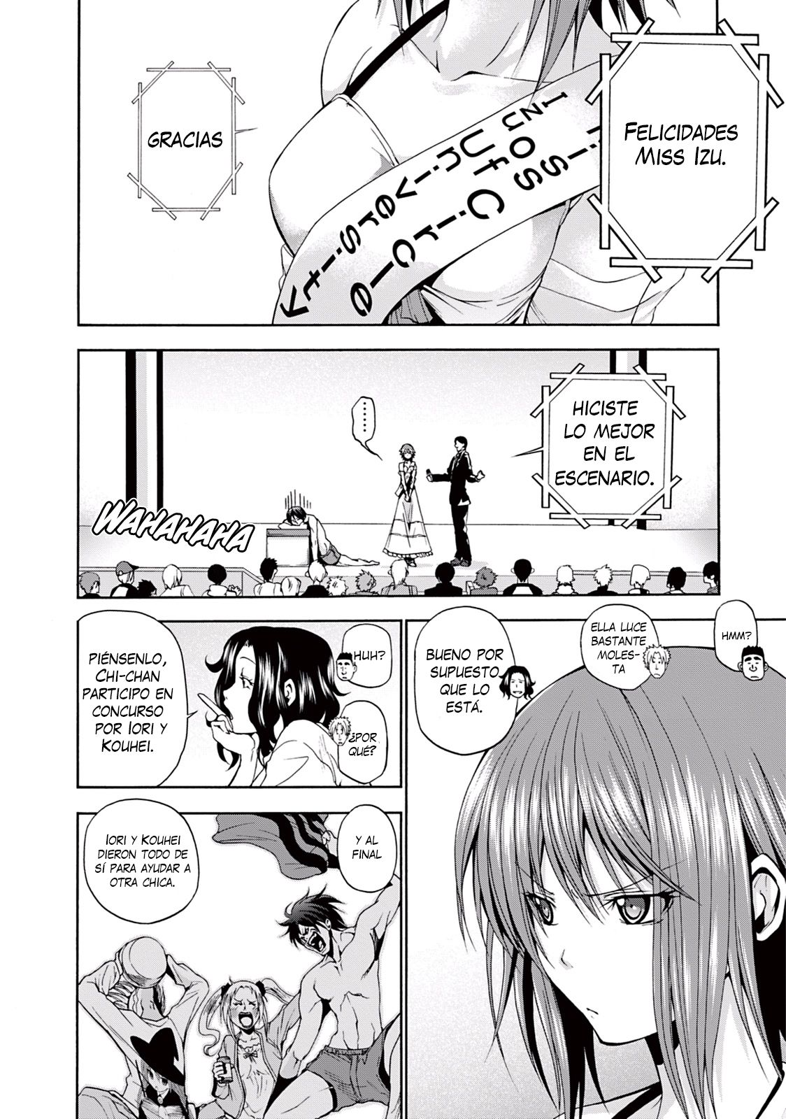 Grand Blue Capítulo 8 - Página 37 en español