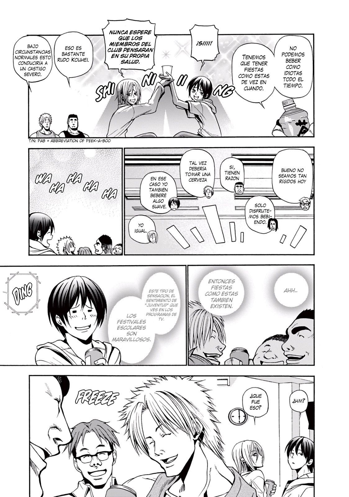 Grand Blue Capítulo 8 - Página 8 en español