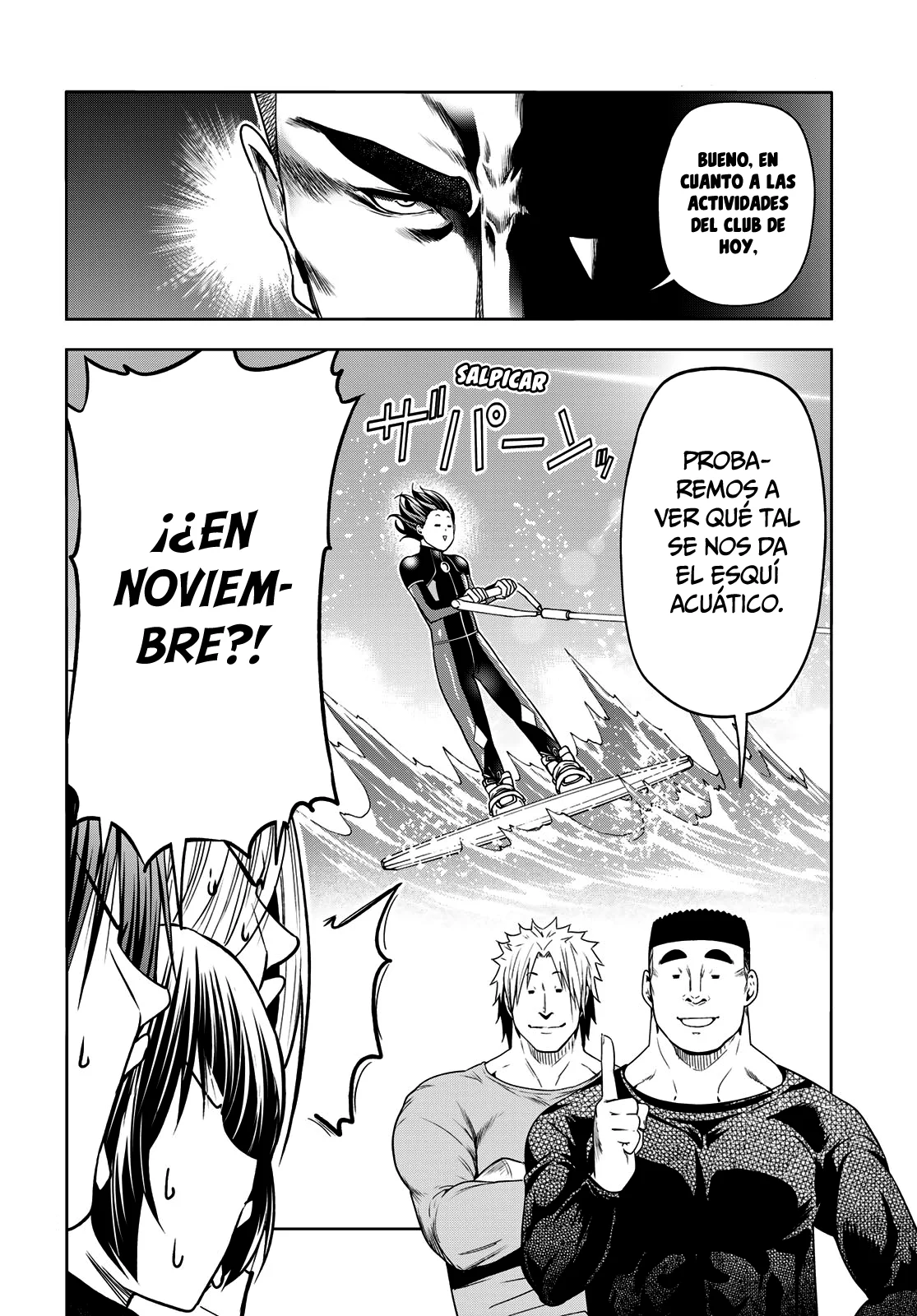 Grand Blue Capítulo 87 - Página 5 en español