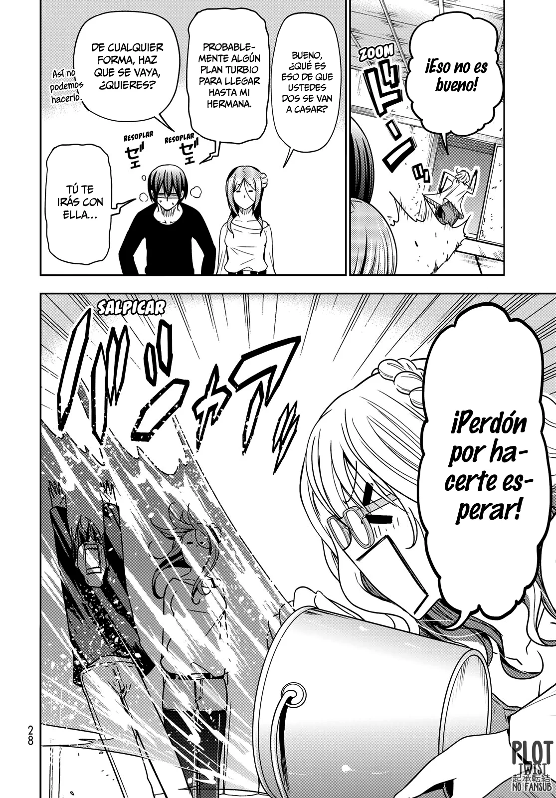 Grand Blue Capítulo 88 - Página 28 en español