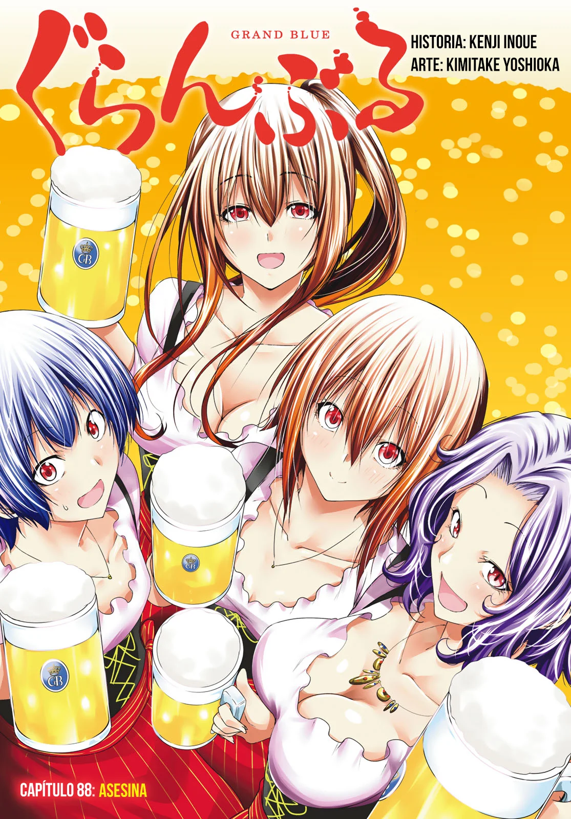 Grand Blue Capítulo 88 - Página 4 en español