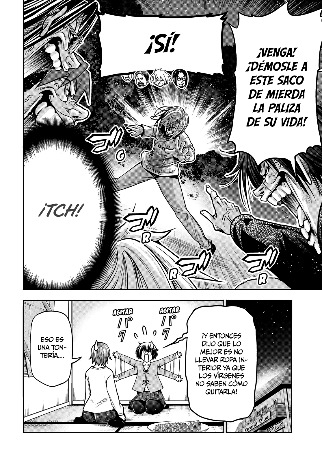 Grand Blue Capítulo 98 - Página 17 en español