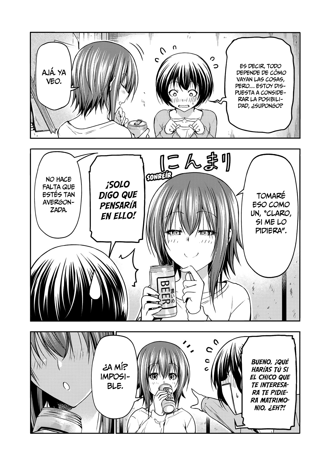 Grand Blue Capítulo 98 - Página 35 en español