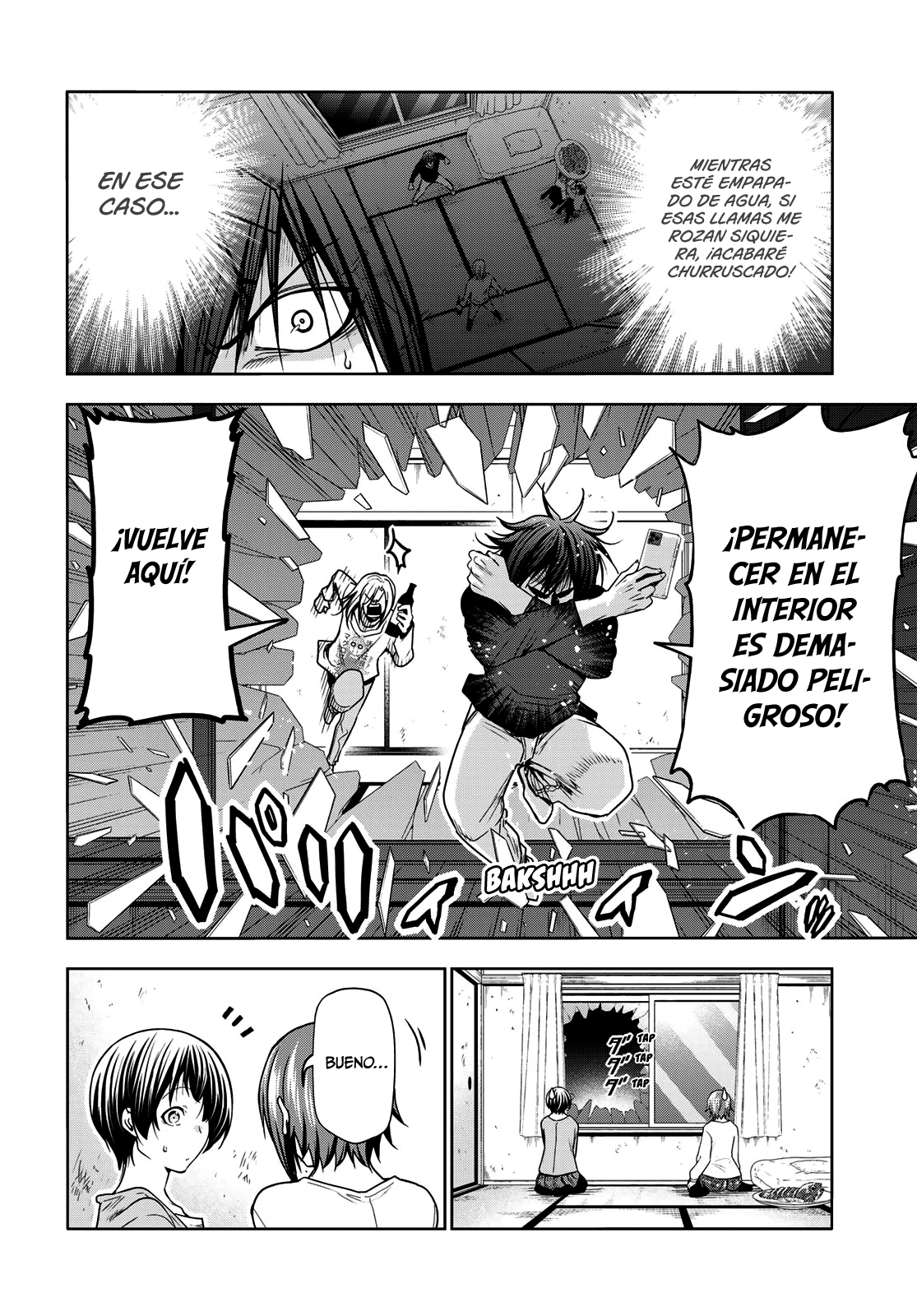 Grand Blue Capítulo 98 - Página 4 en español