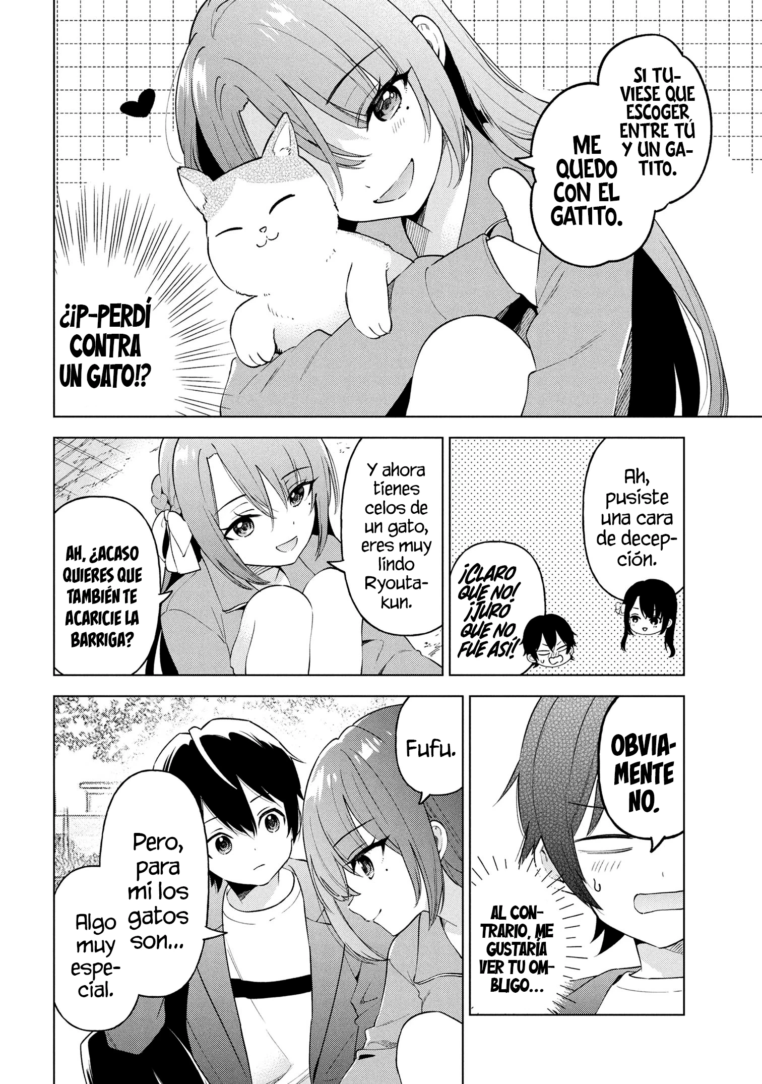 Soy un chico introvertido y, tras un cambio de asientos, terminé rodeado de chicas clase S y así comenzó nuestra relación secreta. Capítulo 7 - Página 10 en español