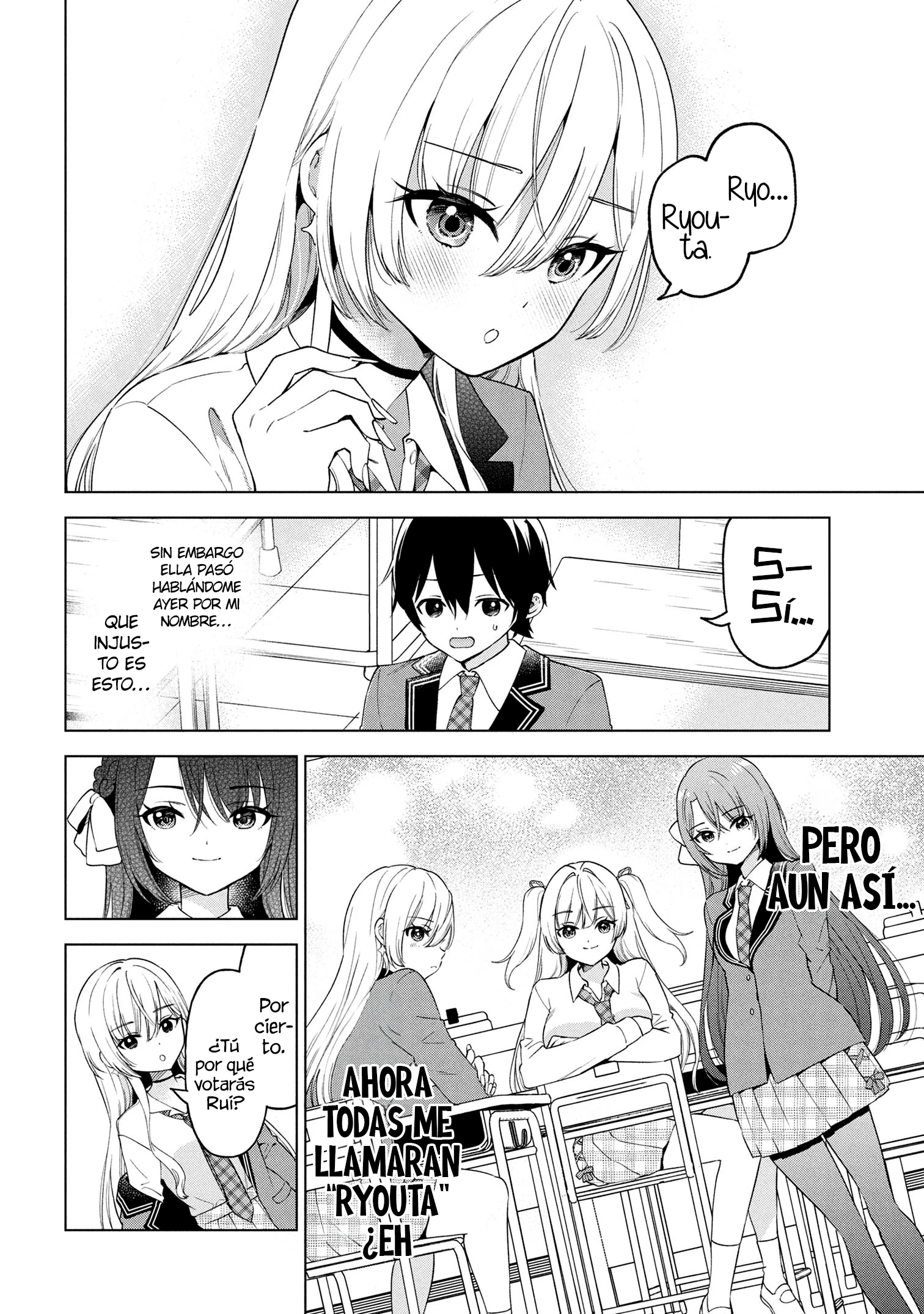 Soy un chico introvertido y, tras un cambio de asientos, terminé rodeado de chicas clase S y así comenzó nuestra relación secreta. Capítulo 7 - Página 26 en español