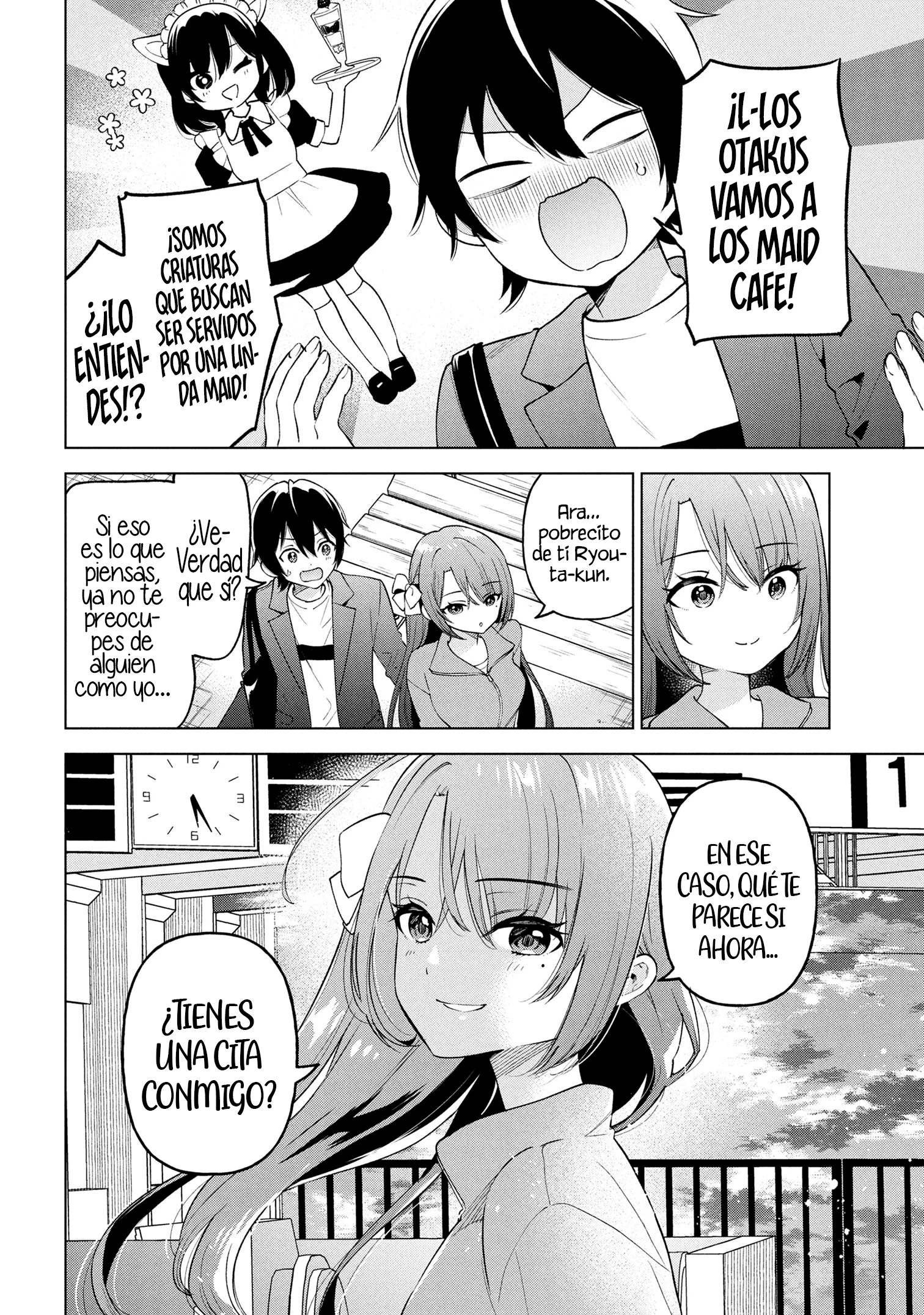 Soy un chico introvertido y, tras un cambio de asientos, terminé rodeado de chicas clase S y así comenzó nuestra relación secreta. Capítulo 7 - Página 6 en español