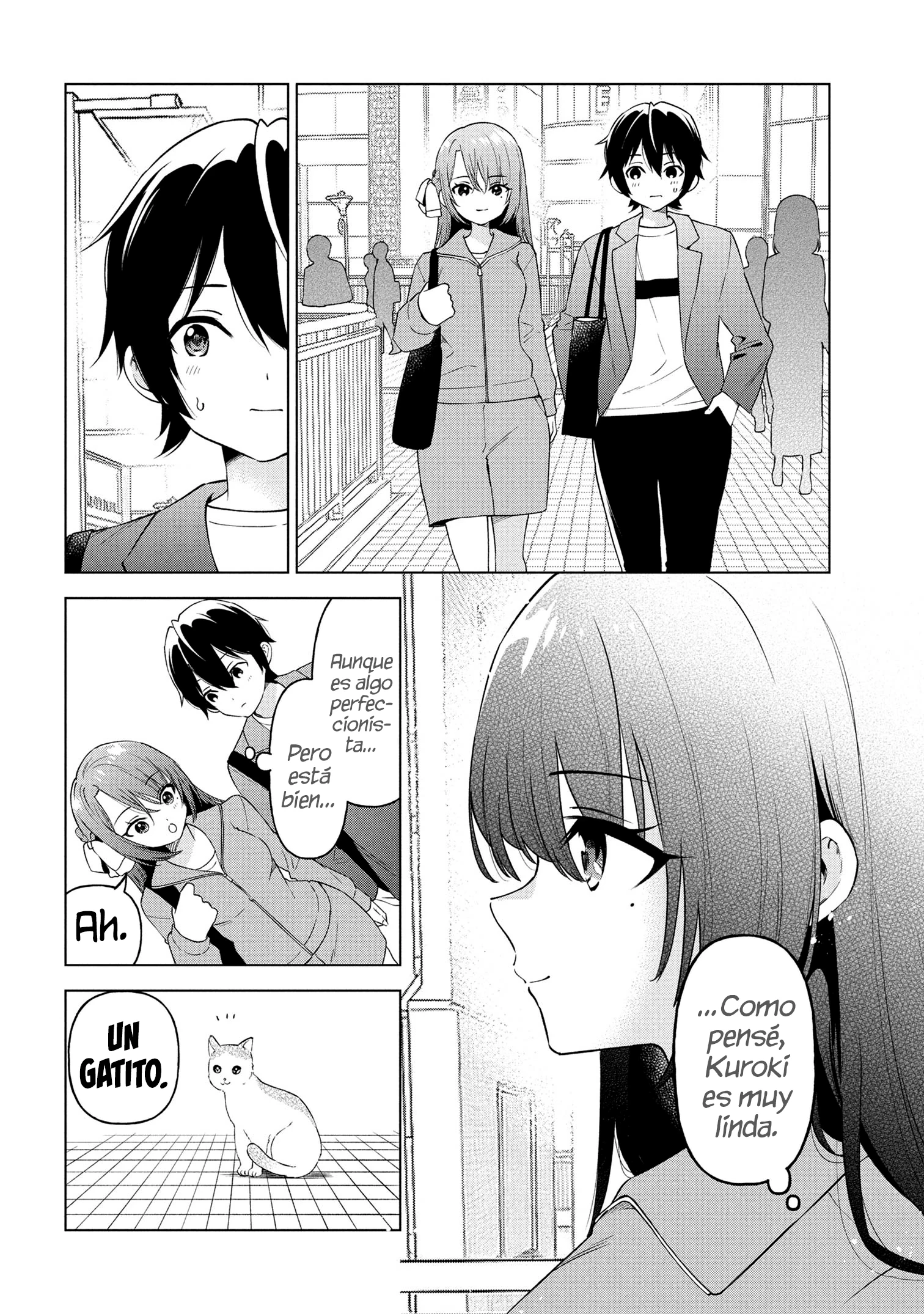 Soy un chico introvertido y, tras un cambio de asientos, terminé rodeado de chicas clase S y así comenzó nuestra relación secreta. Capítulo 7 - Página 8 en español